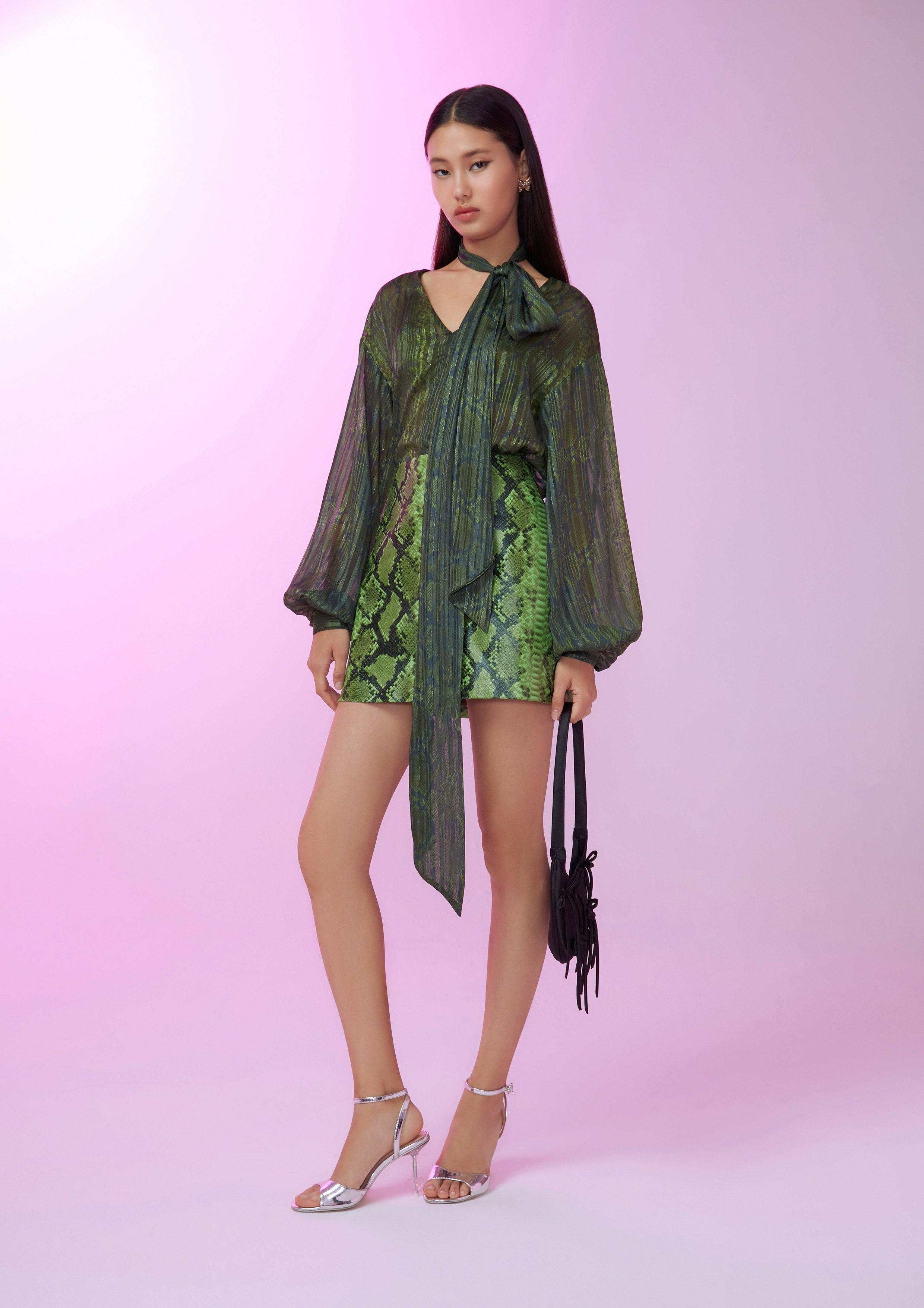 Blouse python femme deals