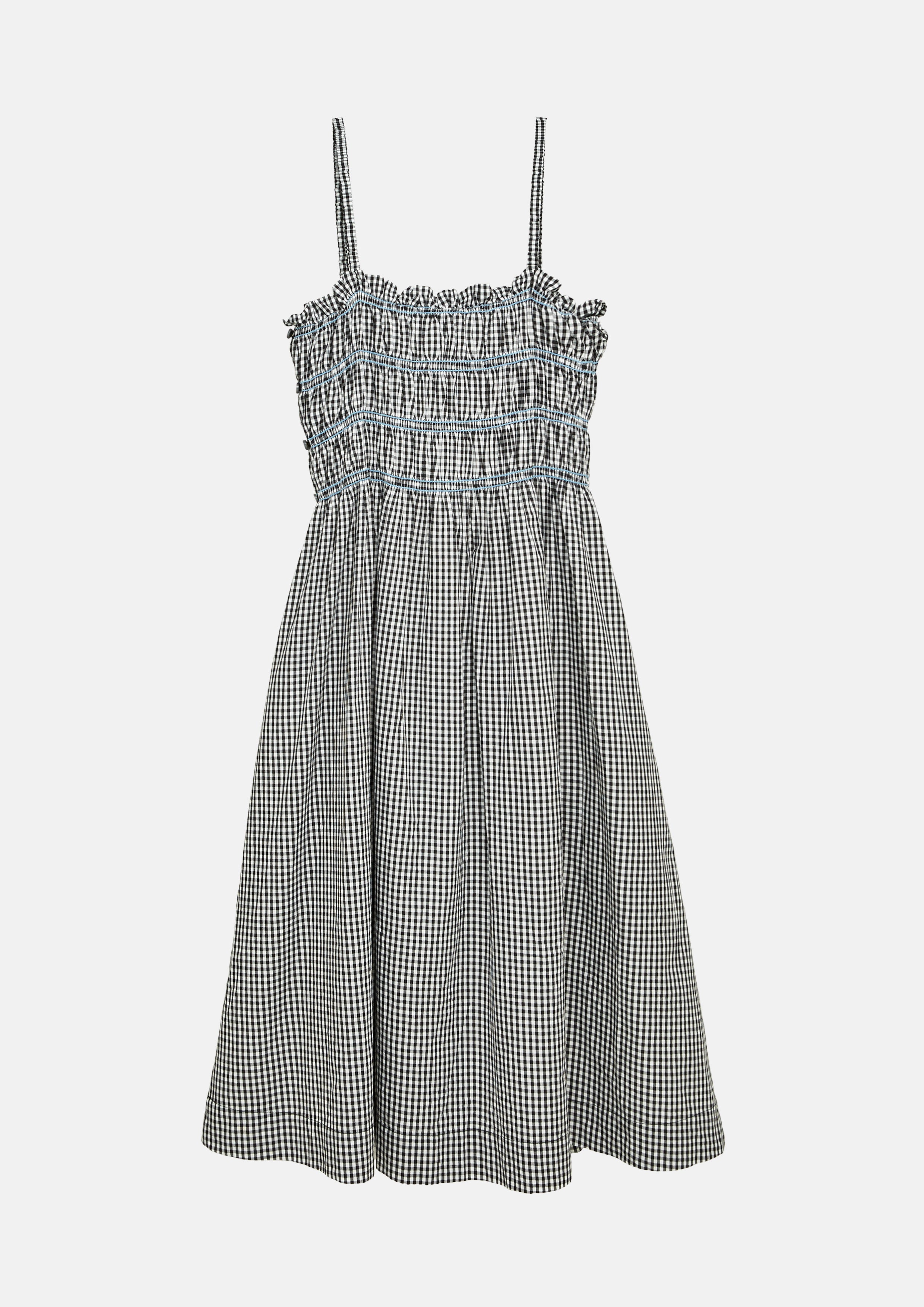 Gingham Midi Sundress Tartan Lover