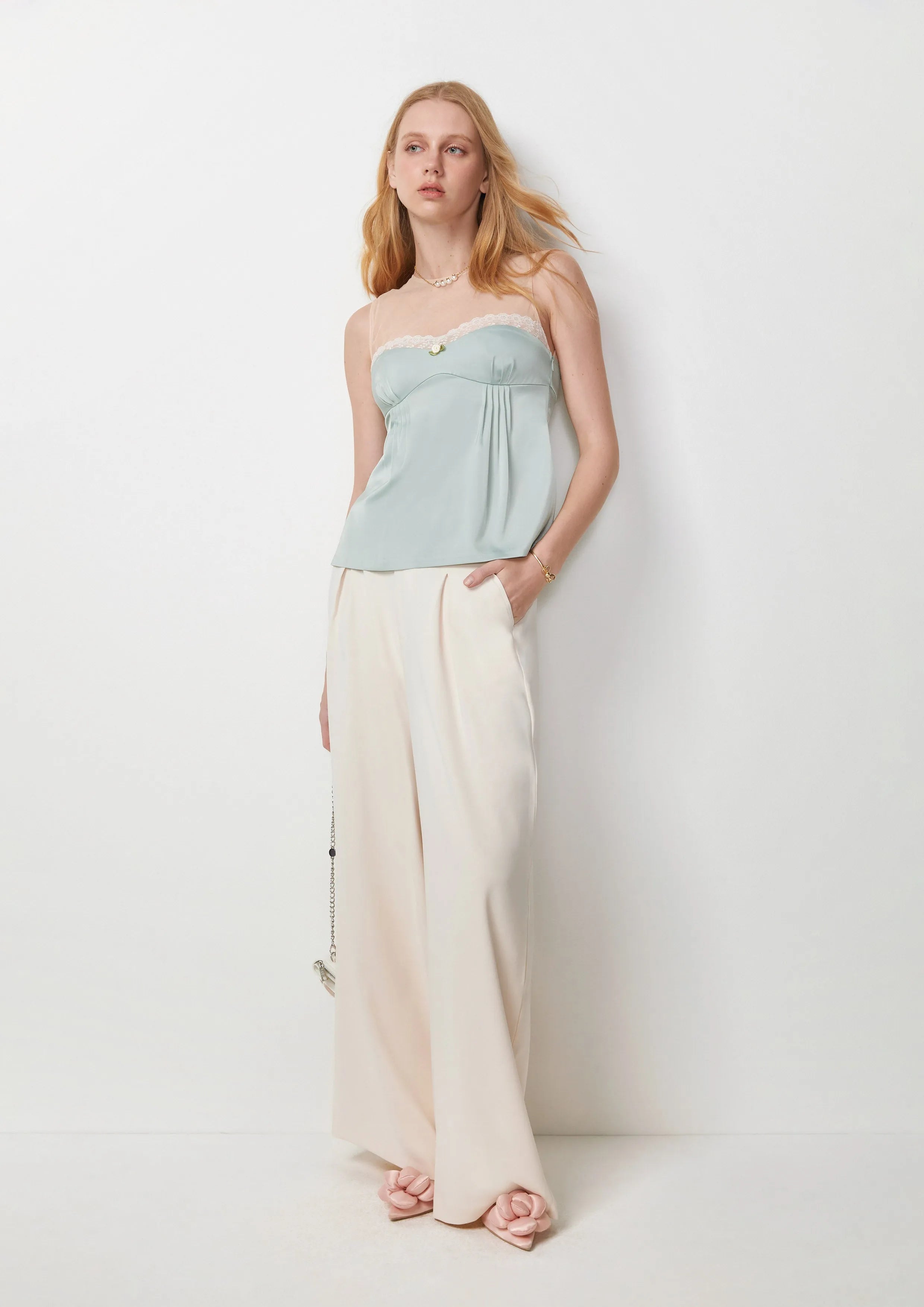 Graceful Whisper Sleeveless Top Pas De Deux