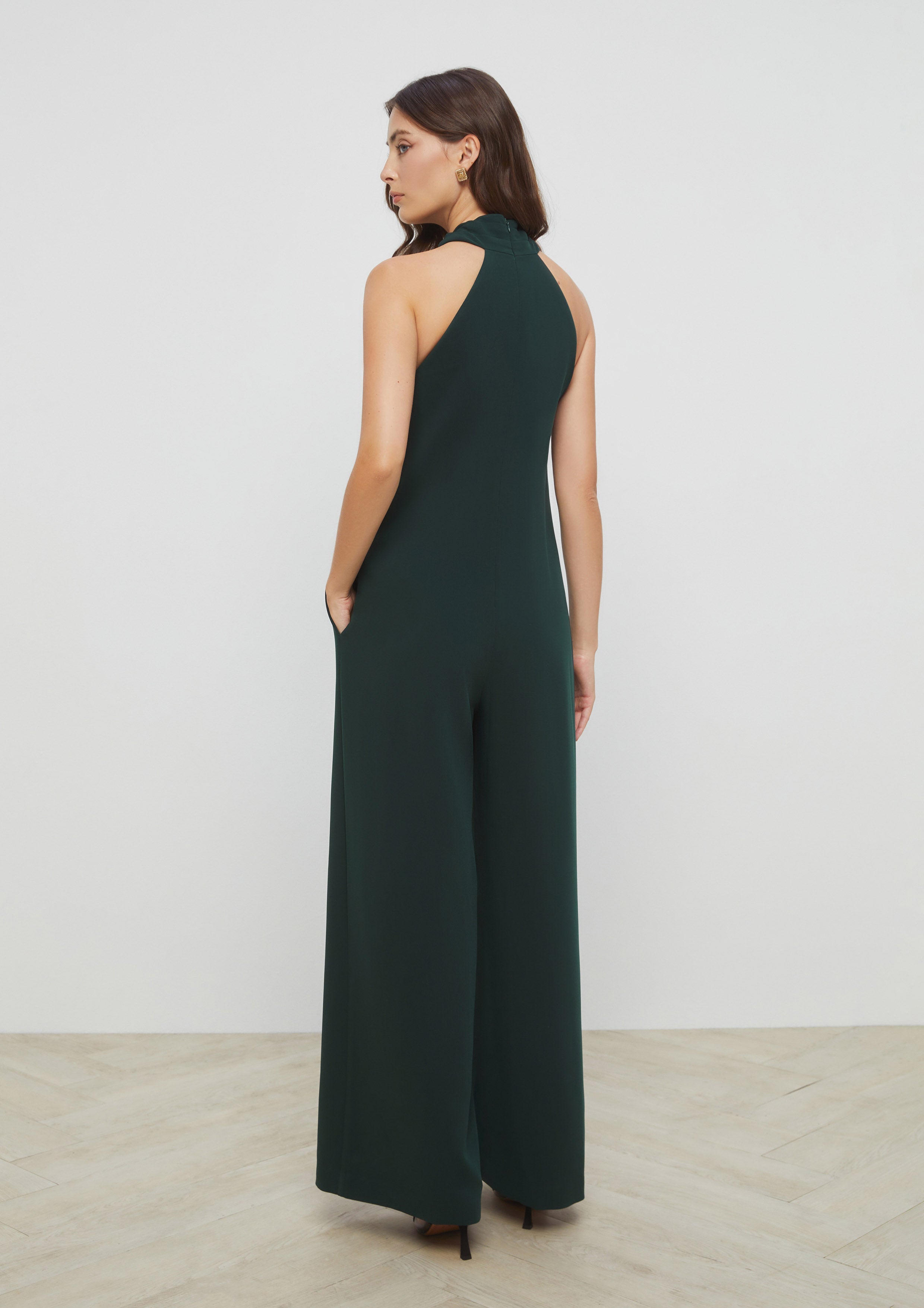 Halter Jumpsuit Gladiator