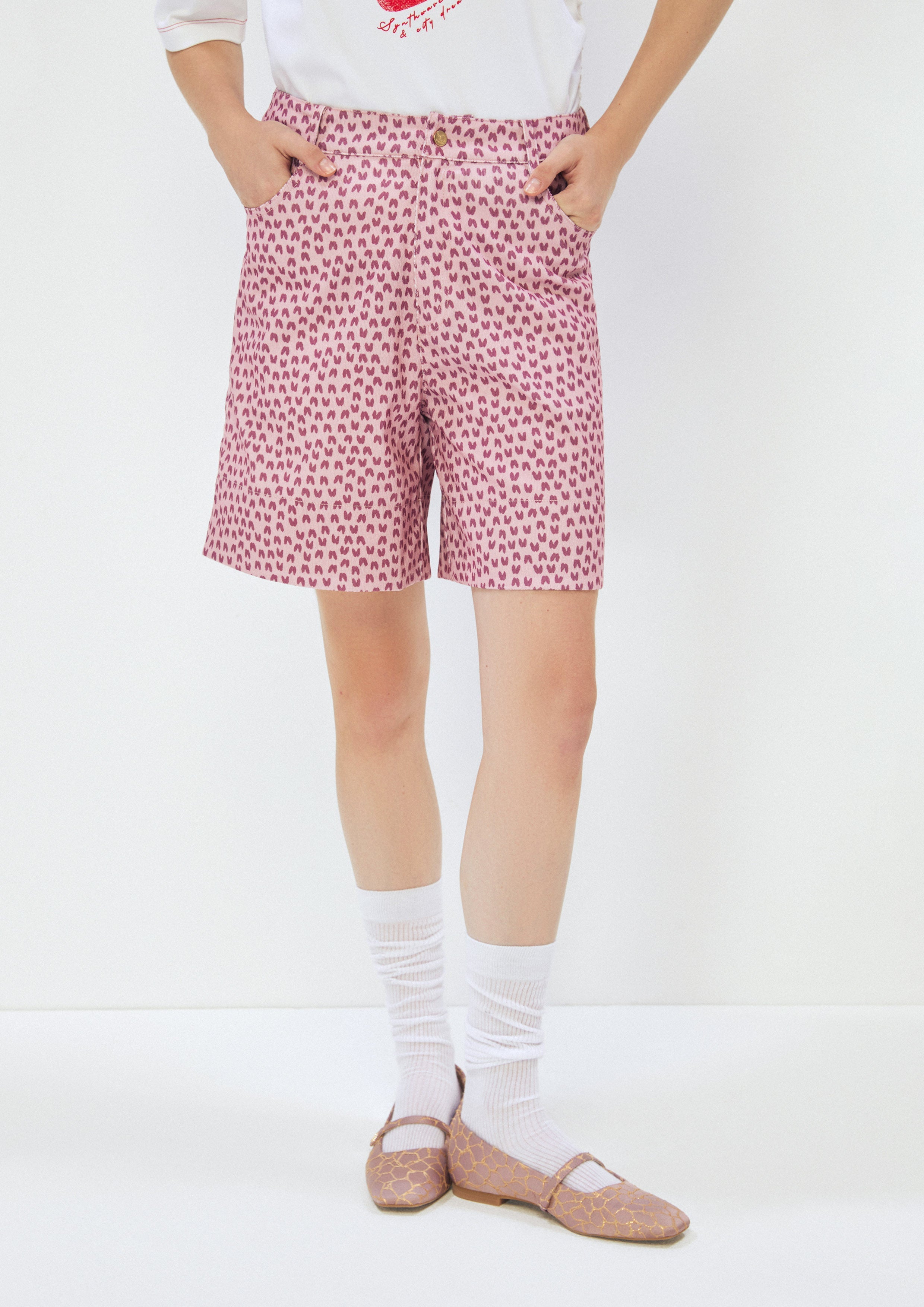 Safari Print Shorts Comfy Spots