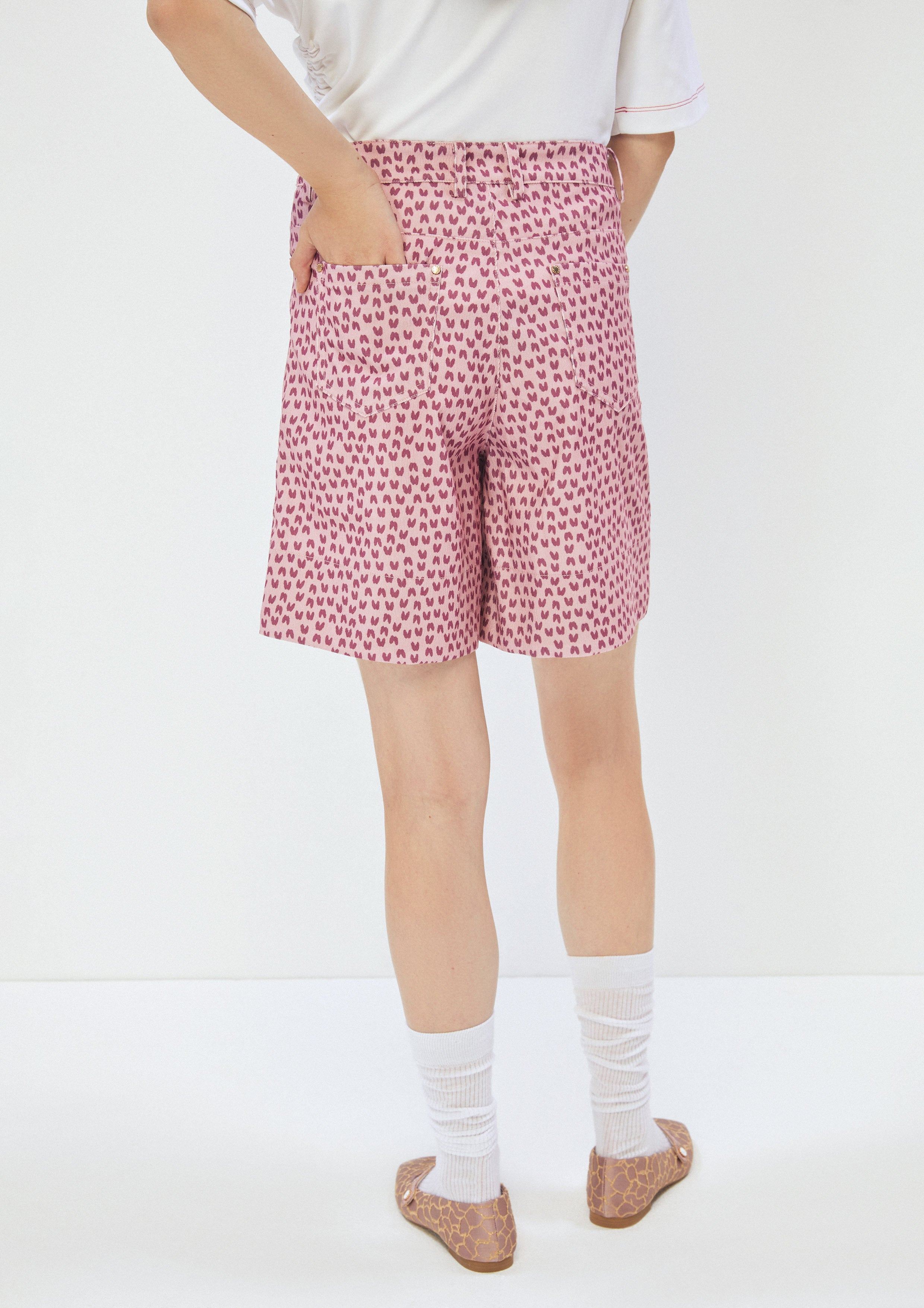 Safari Print Shorts Comfy Spots