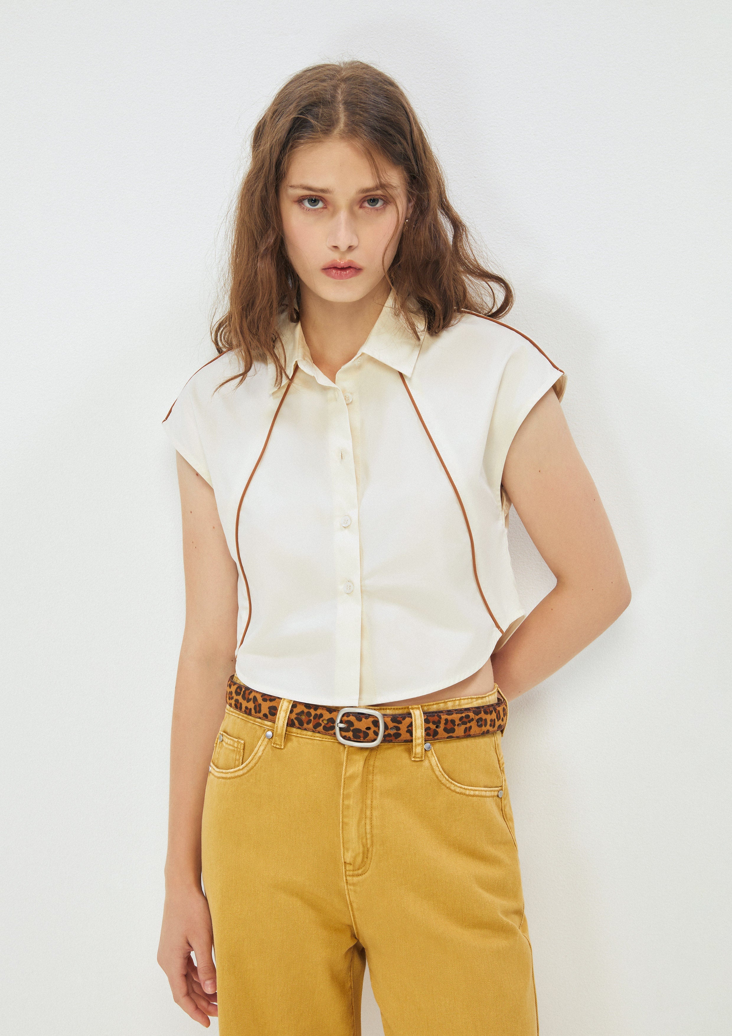 Crop Short Sleeve Shirt Africa's Finest