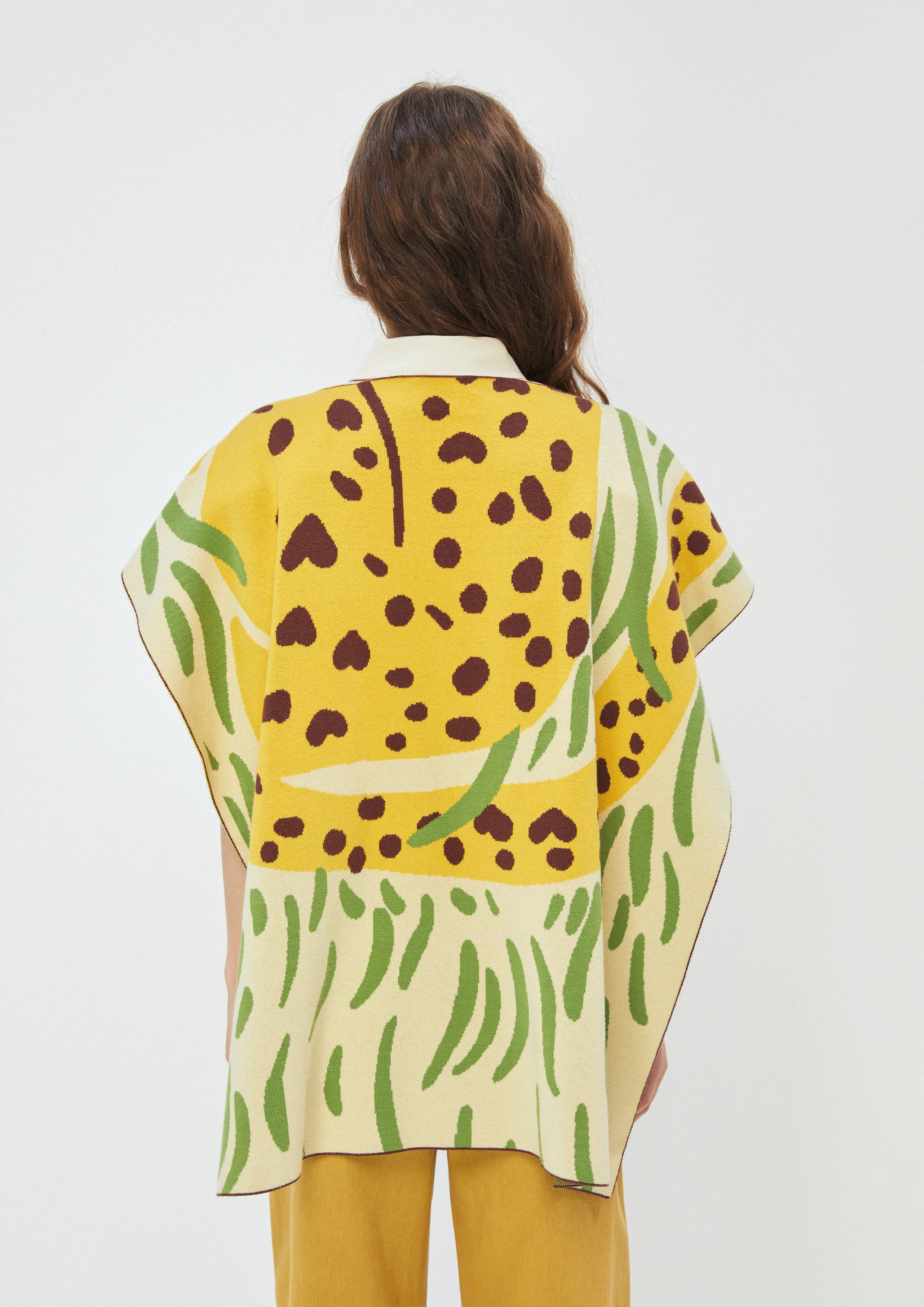 Leopard Graphic Knit Vest