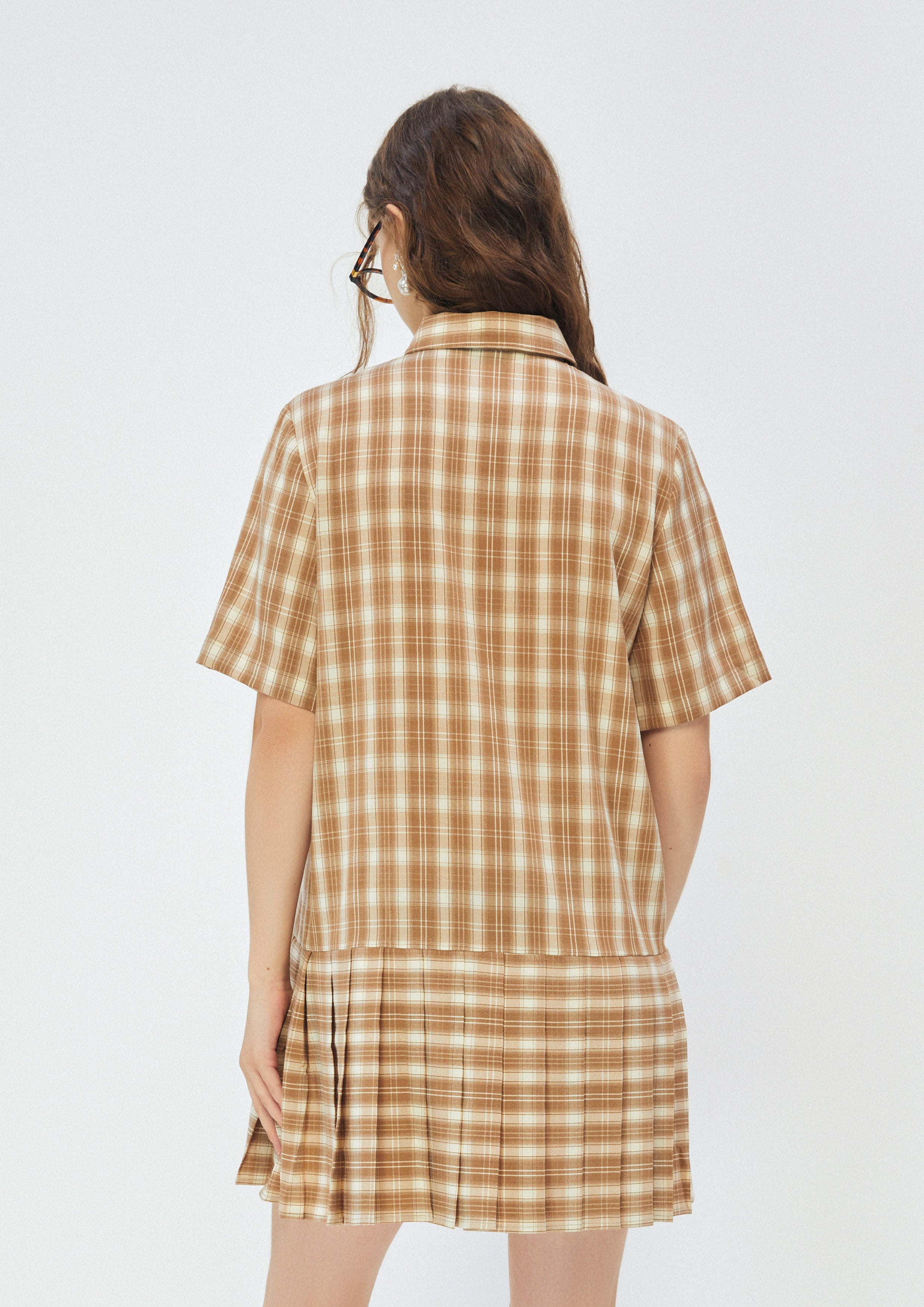 Plaid Animal Print Dress Africa's Finest