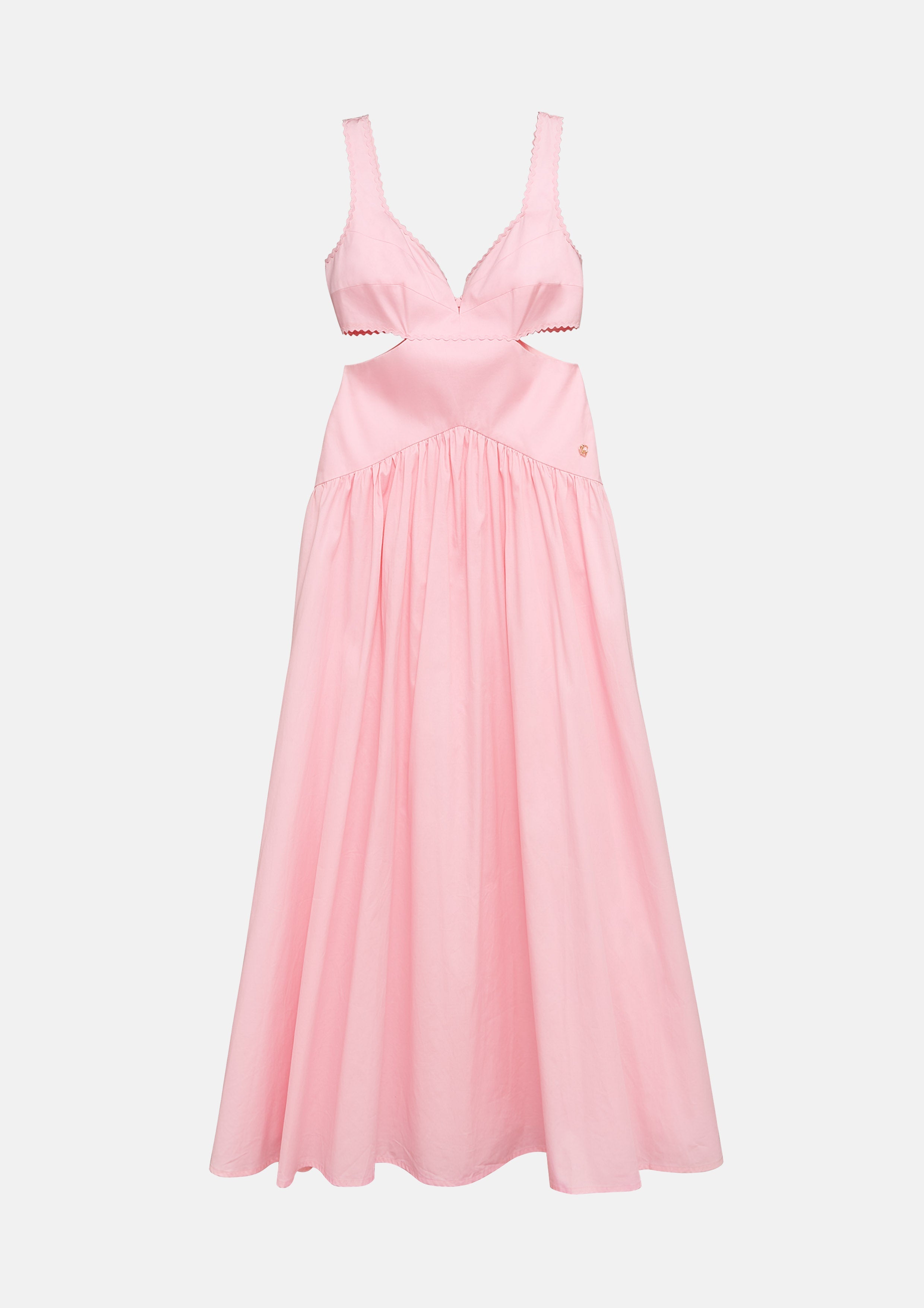 Satin Cut-Out Dress Ndoto Field