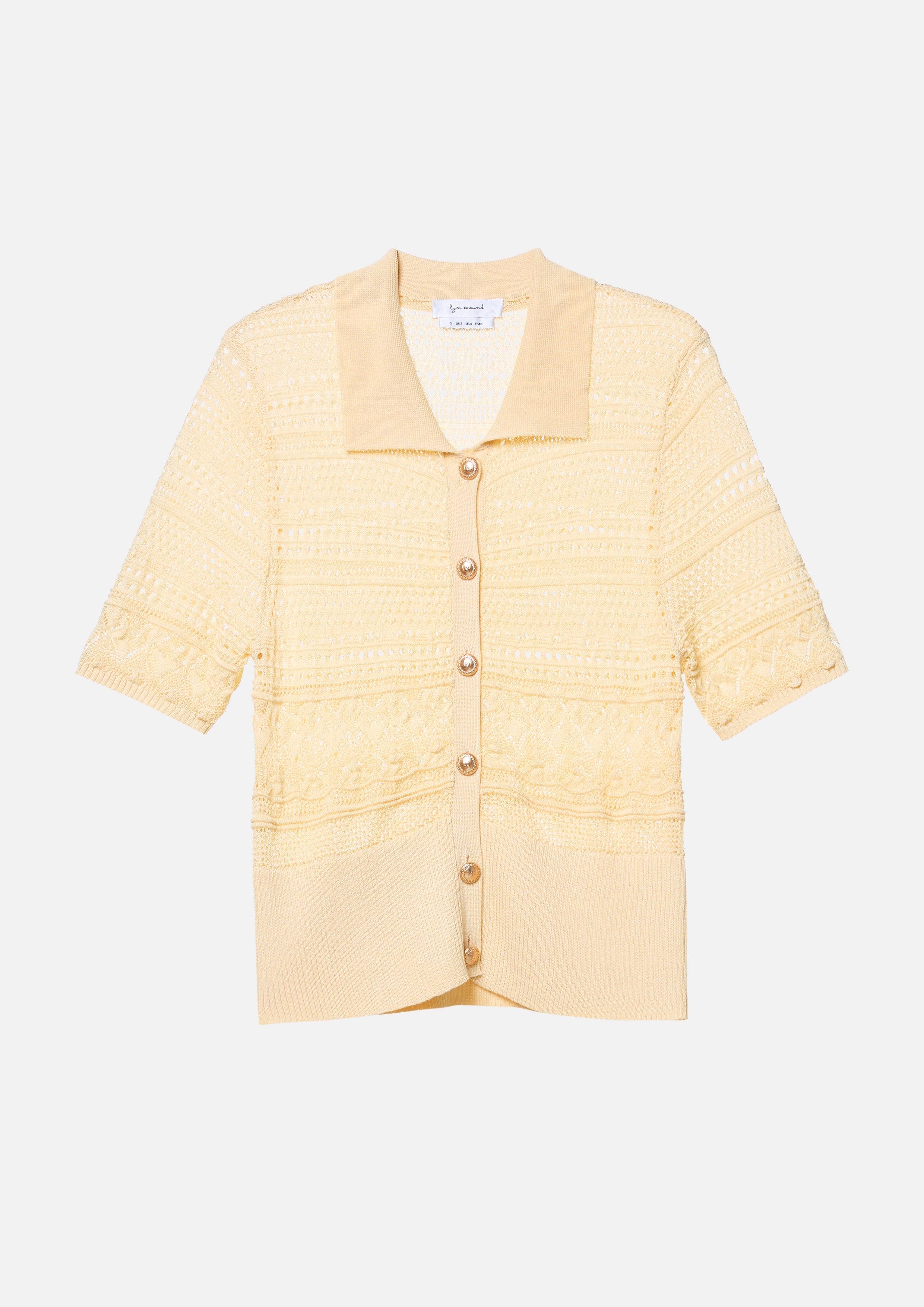 Knitted Short Sleeve Shirt Don't Call It Cute