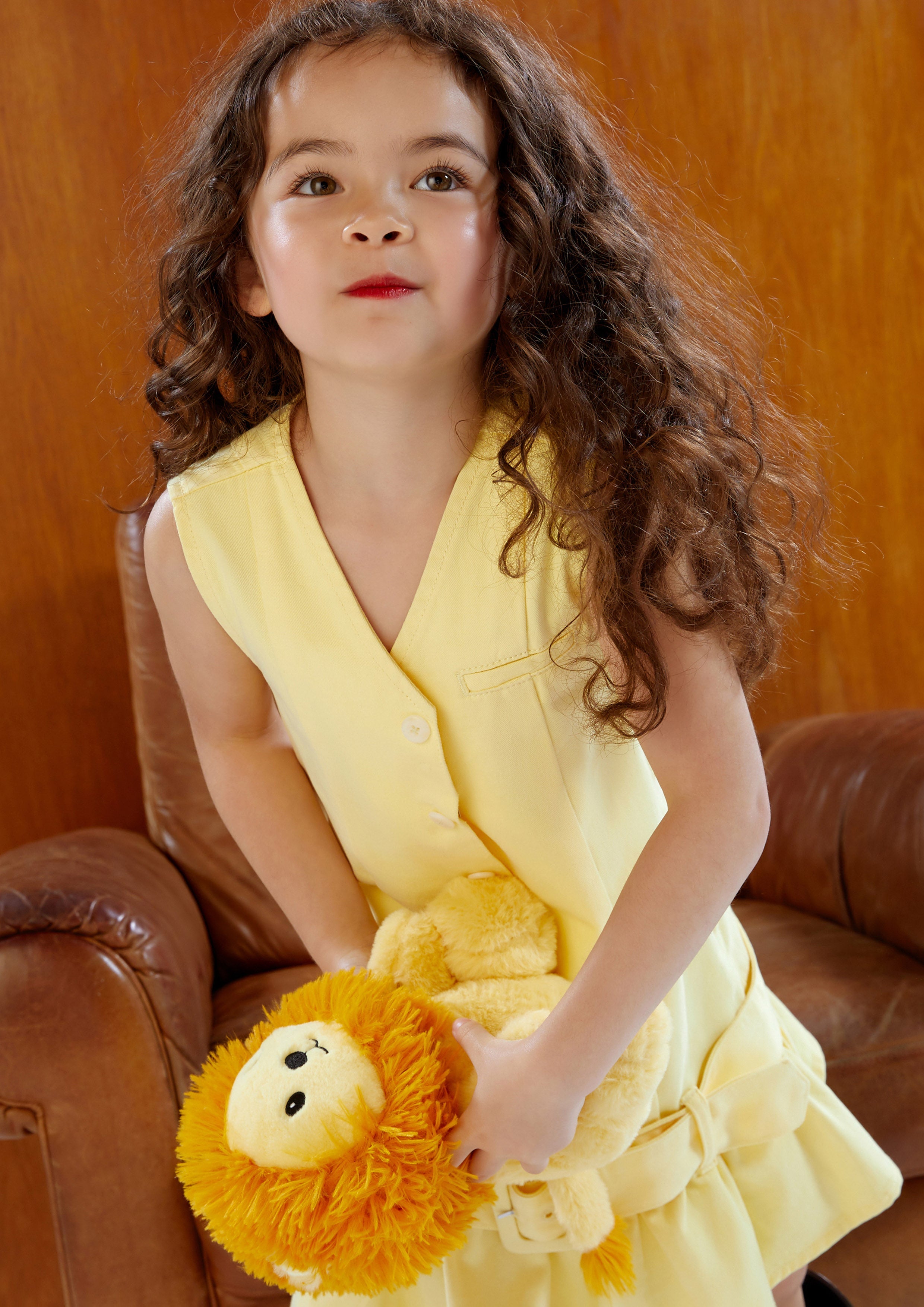 Sleeveless Dress For Mini Girl Adam's Lust