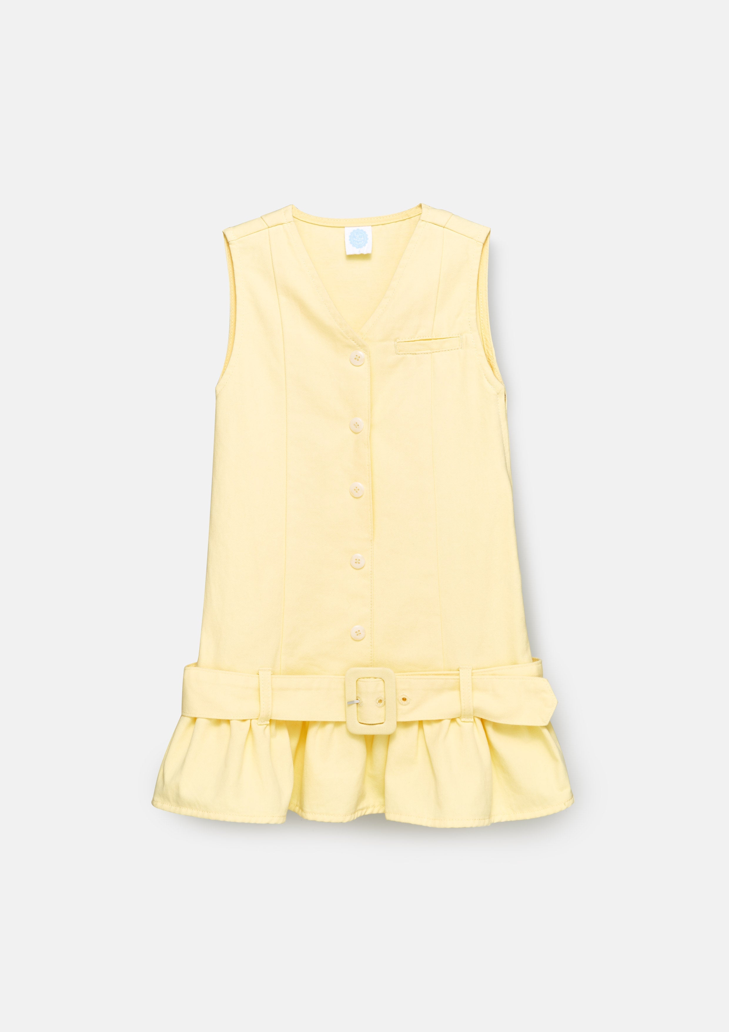 Sleeveless Dress For Mini Girl Adam's Lust