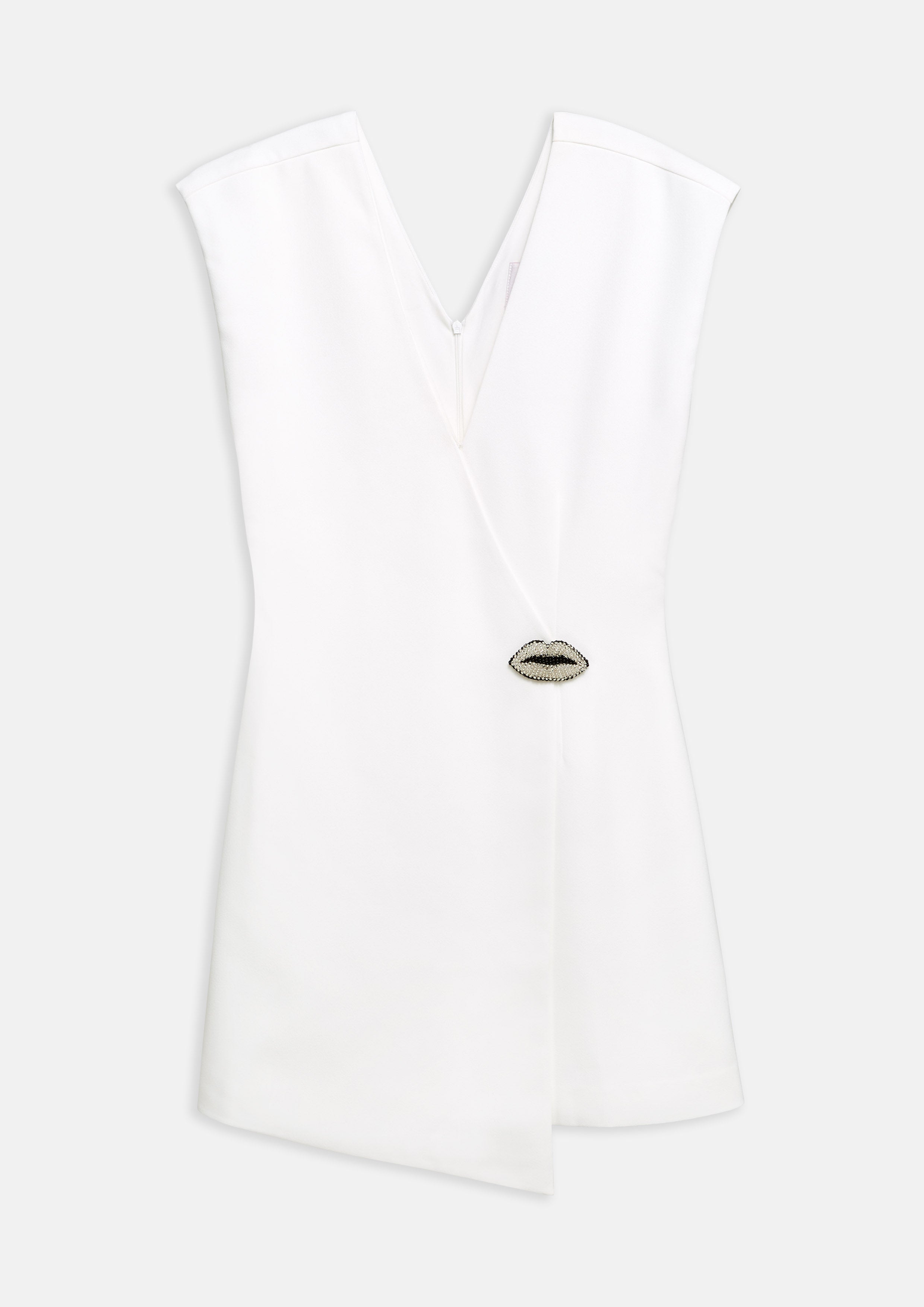 Sleeveless Wrap Mini Dress Echo