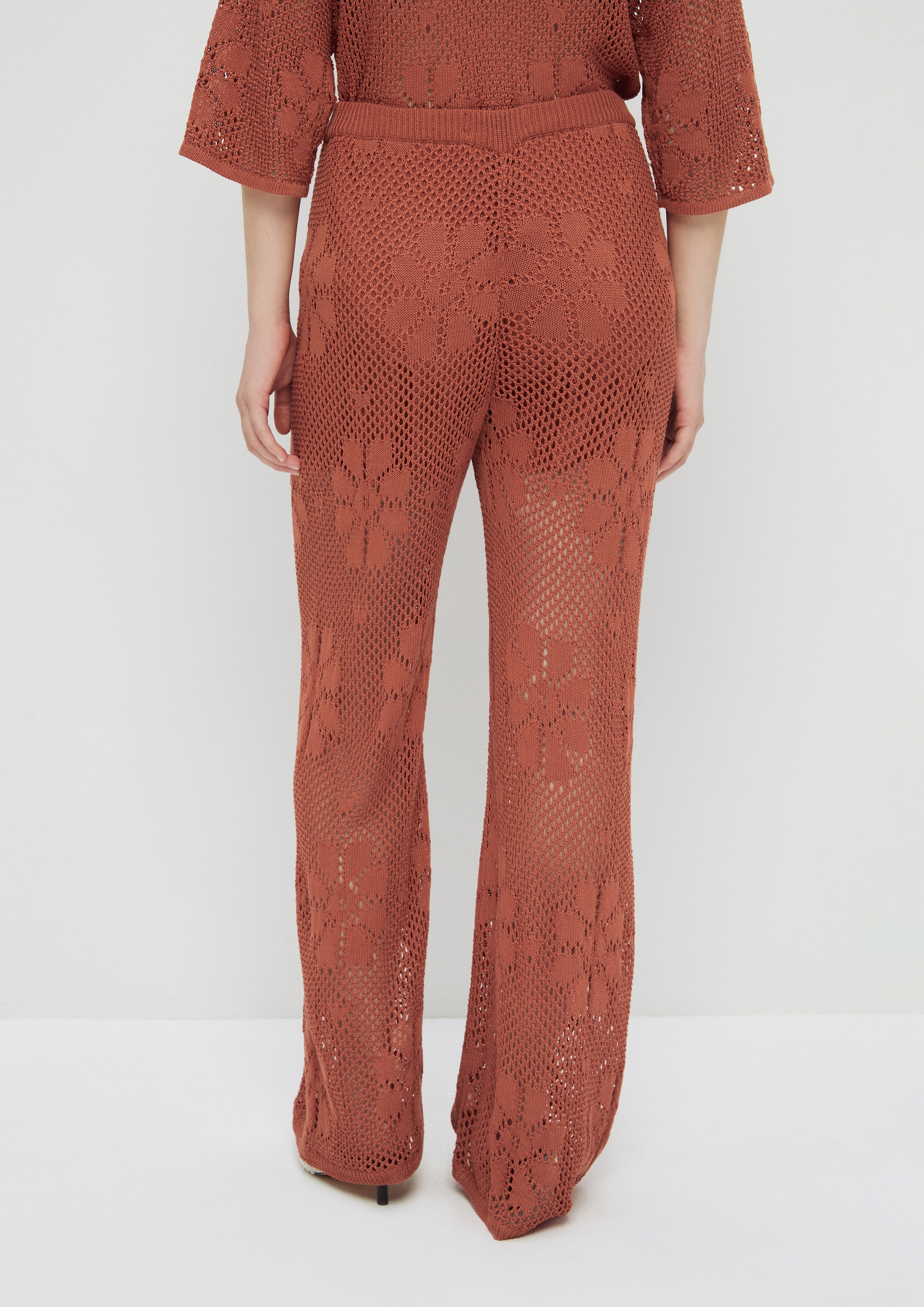 Floral Mesh Pants Whisper of The Song Birds