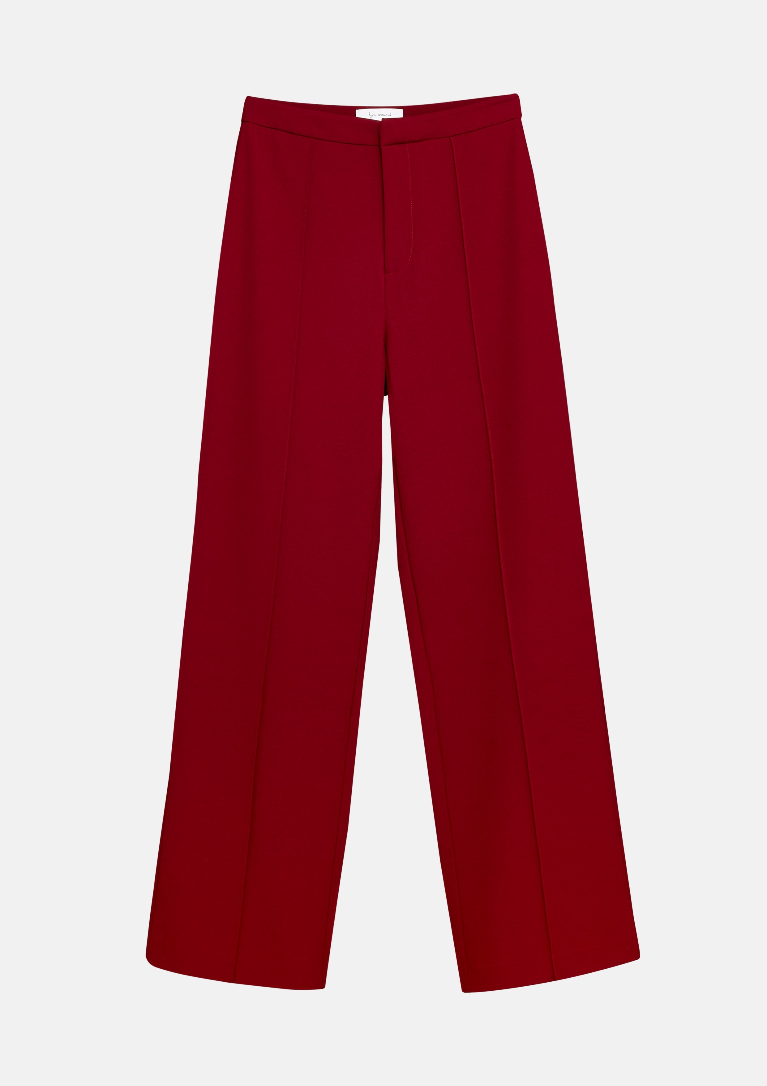 High Waist Pleated Pants Drowning In Love
