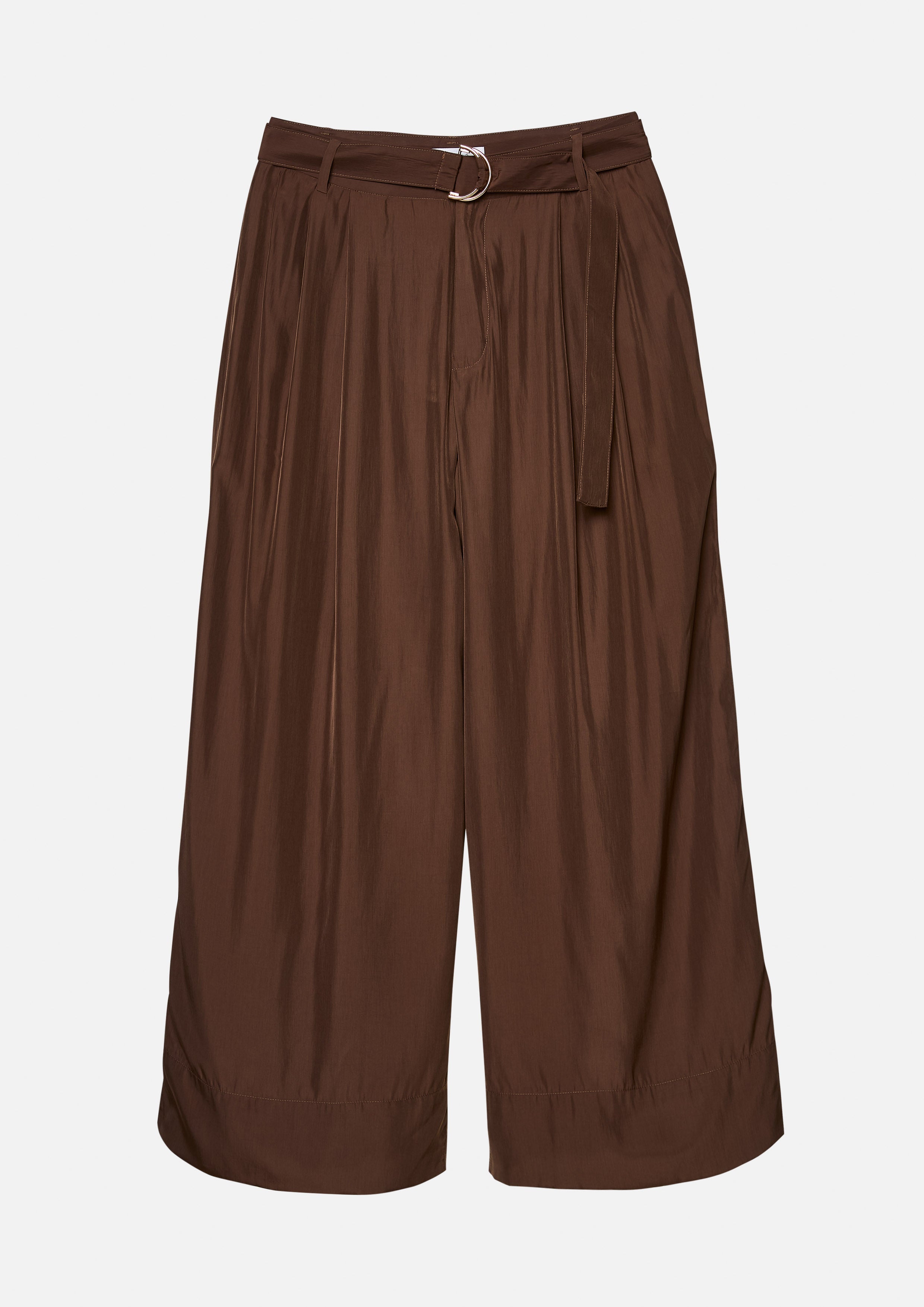 Wide Legs Pants With Waist Belt Woodland Wonderlust