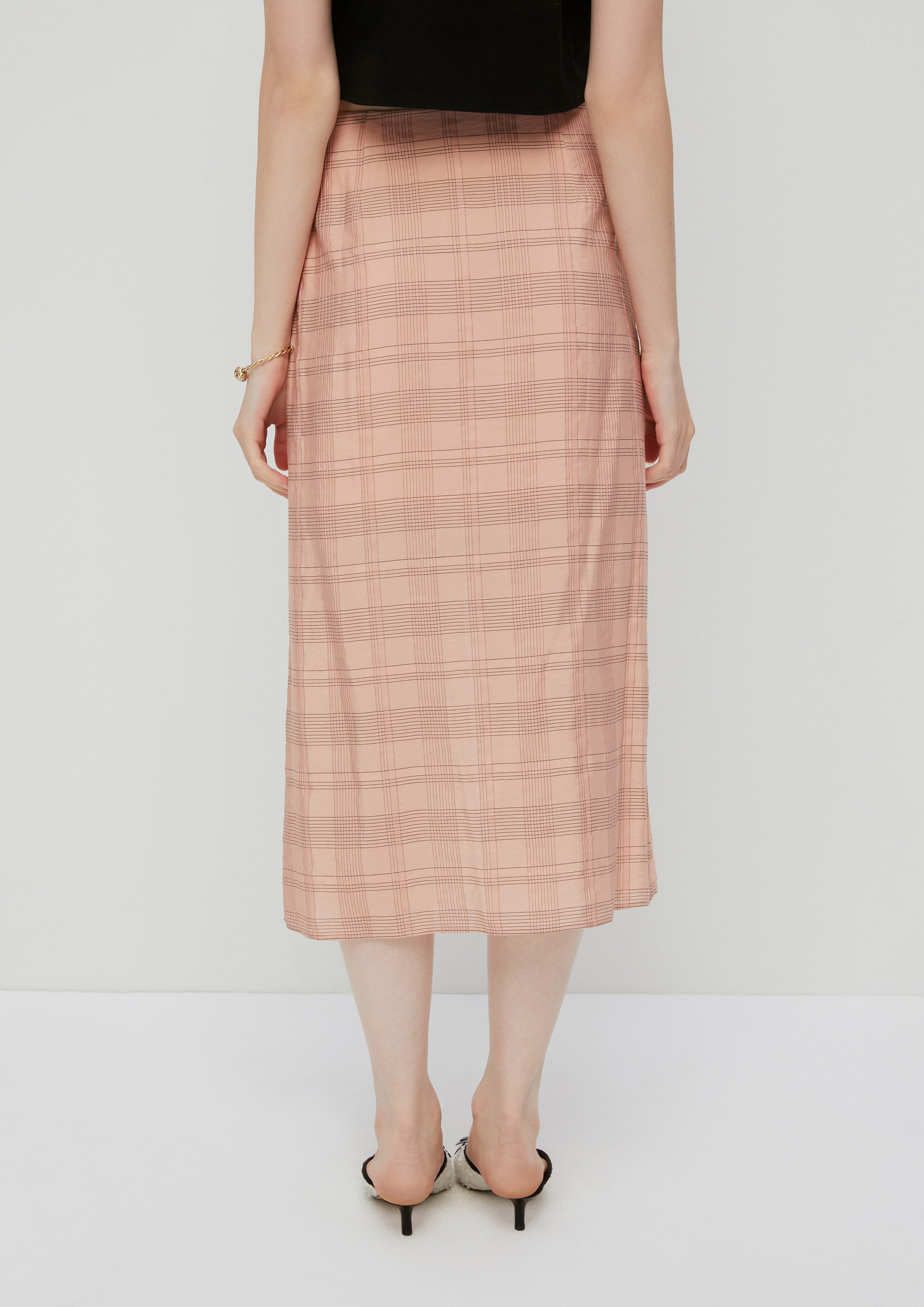 Checkered Mini Skirt Woodland Wonderlust
