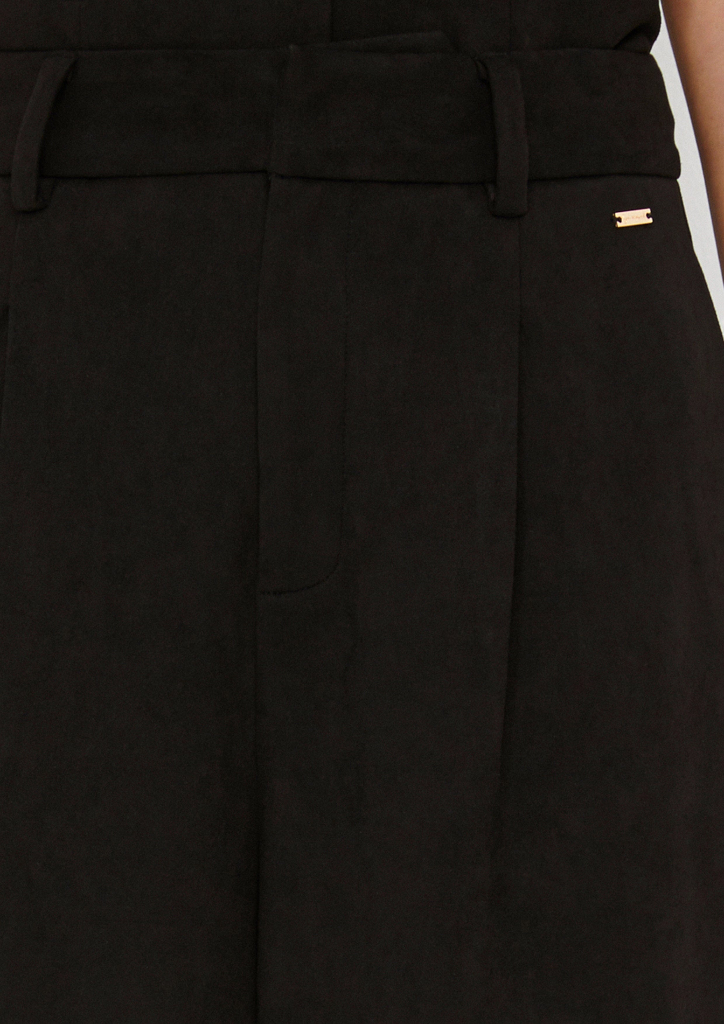 Pleated Wide Leg Pants Drowning In Love
