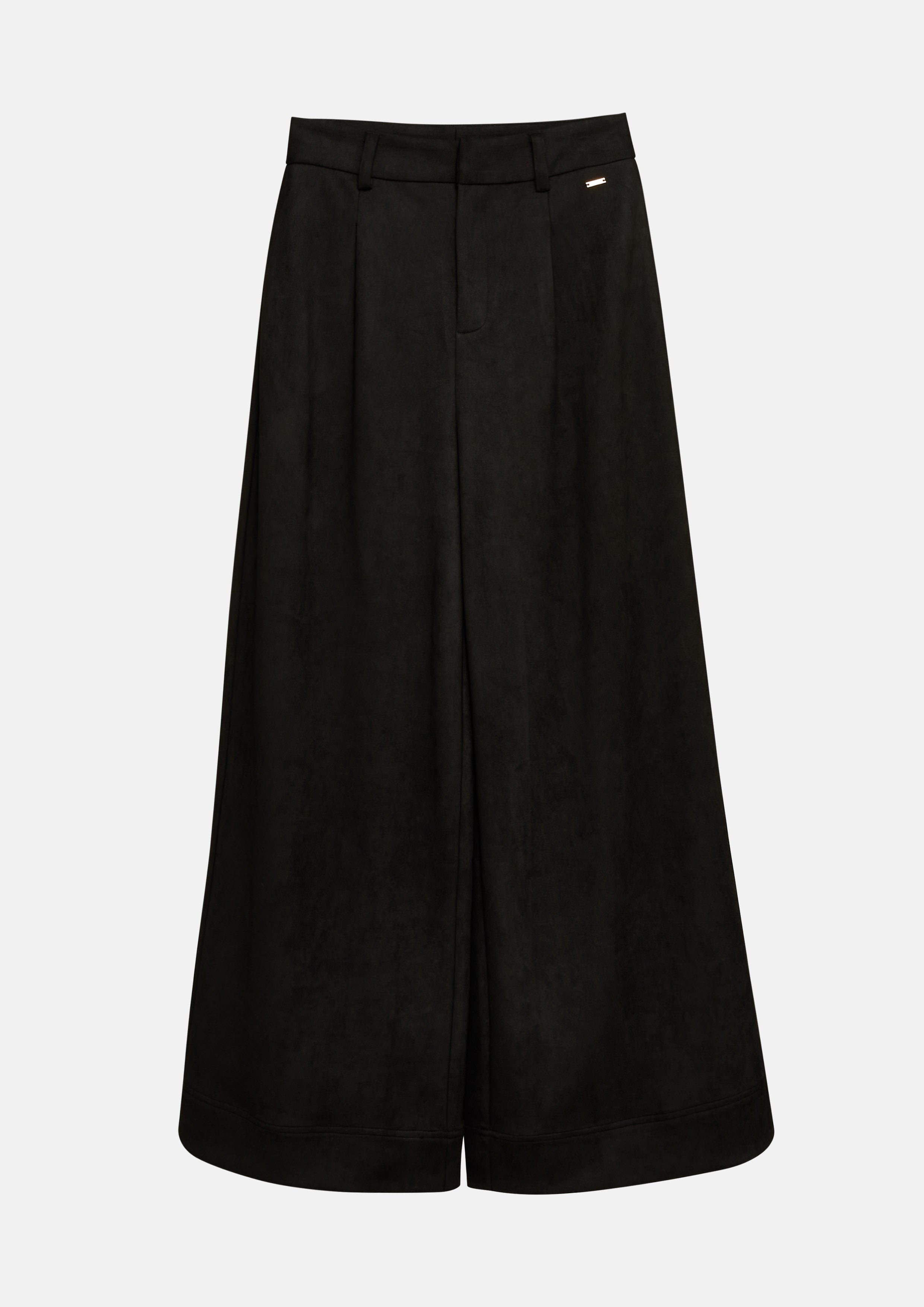 Pleated Wide Leg Pants Drowning In Love
