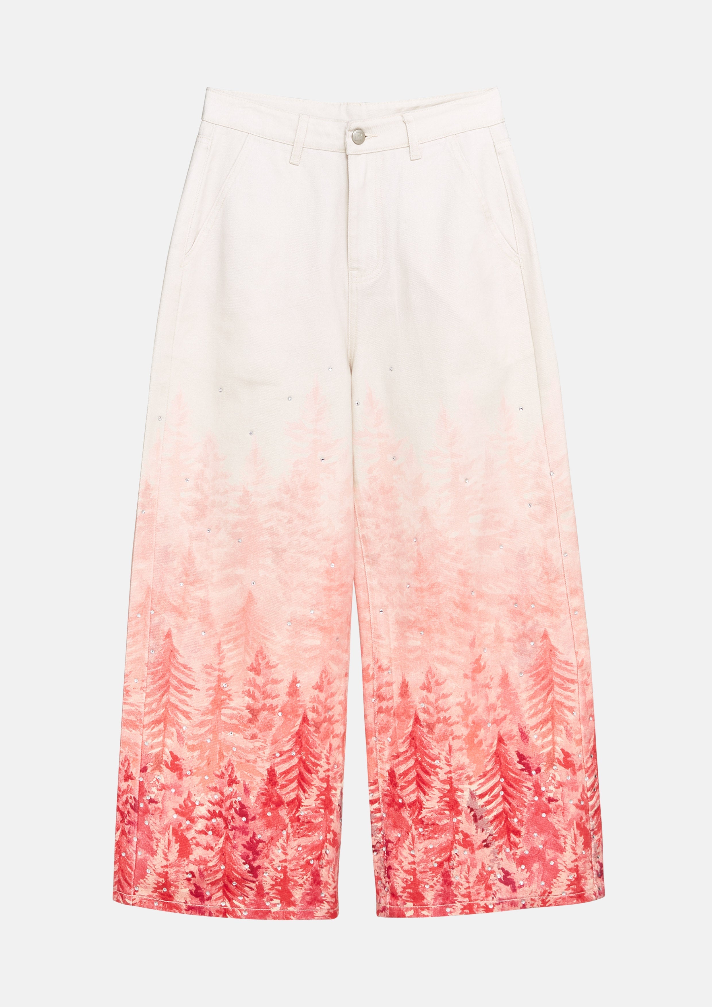Pine Print Pants Drowning In Love