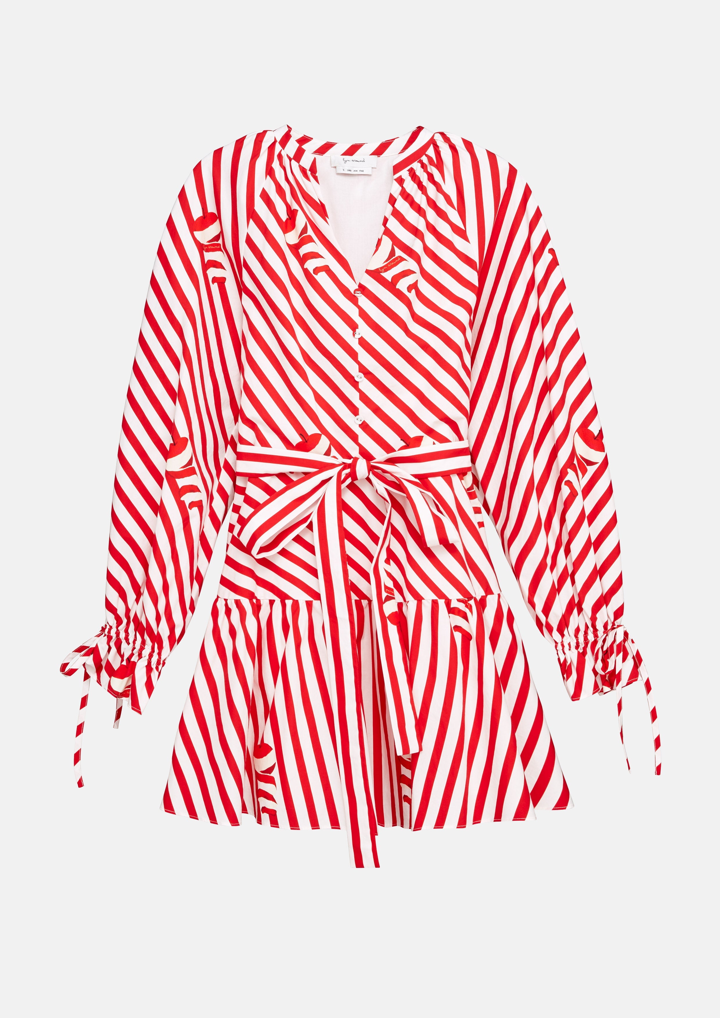Stripe Long Sleeve Mini Dress Savor The Crisp