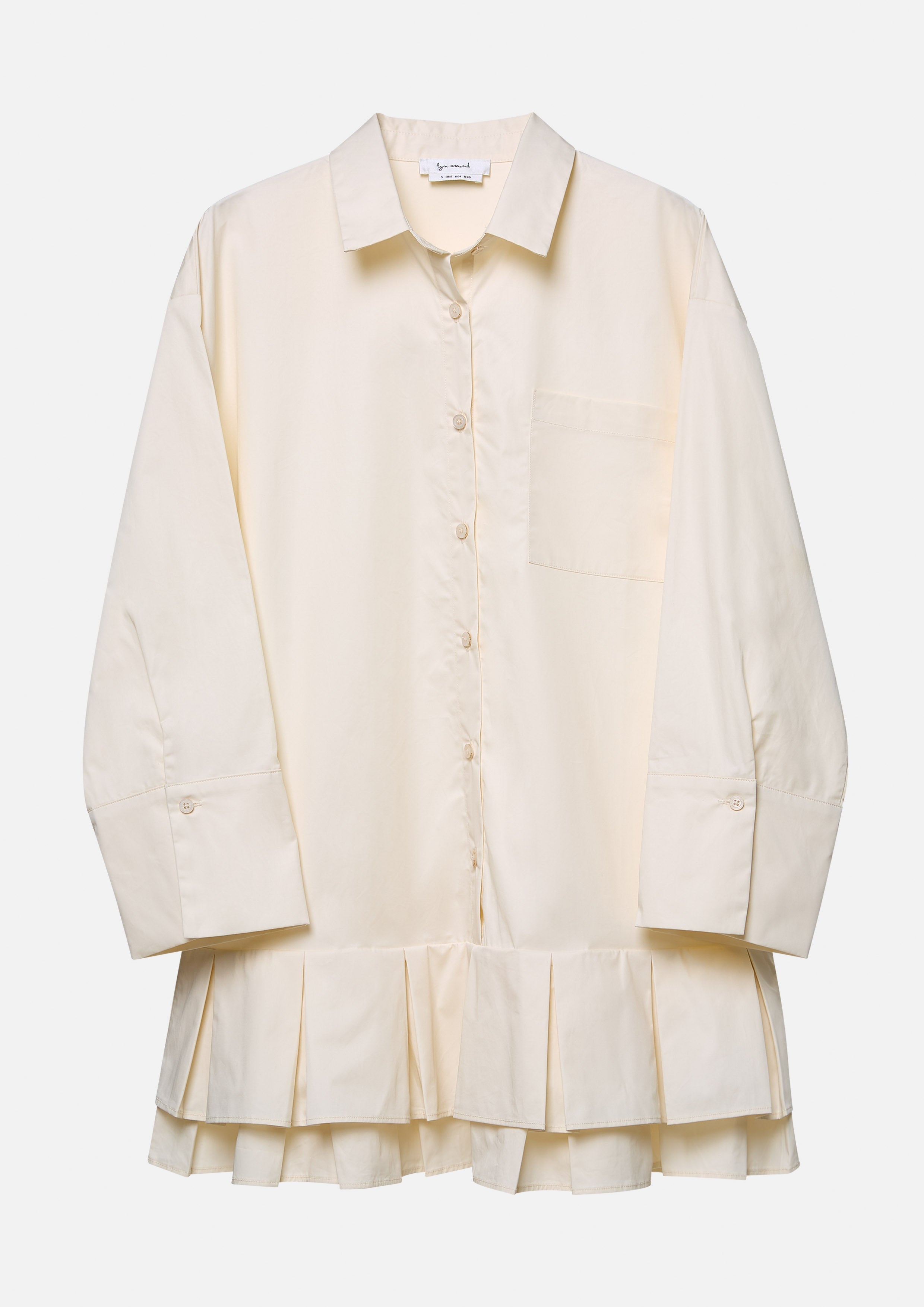 Pleated Skirt Mini Dress Safari Vibes