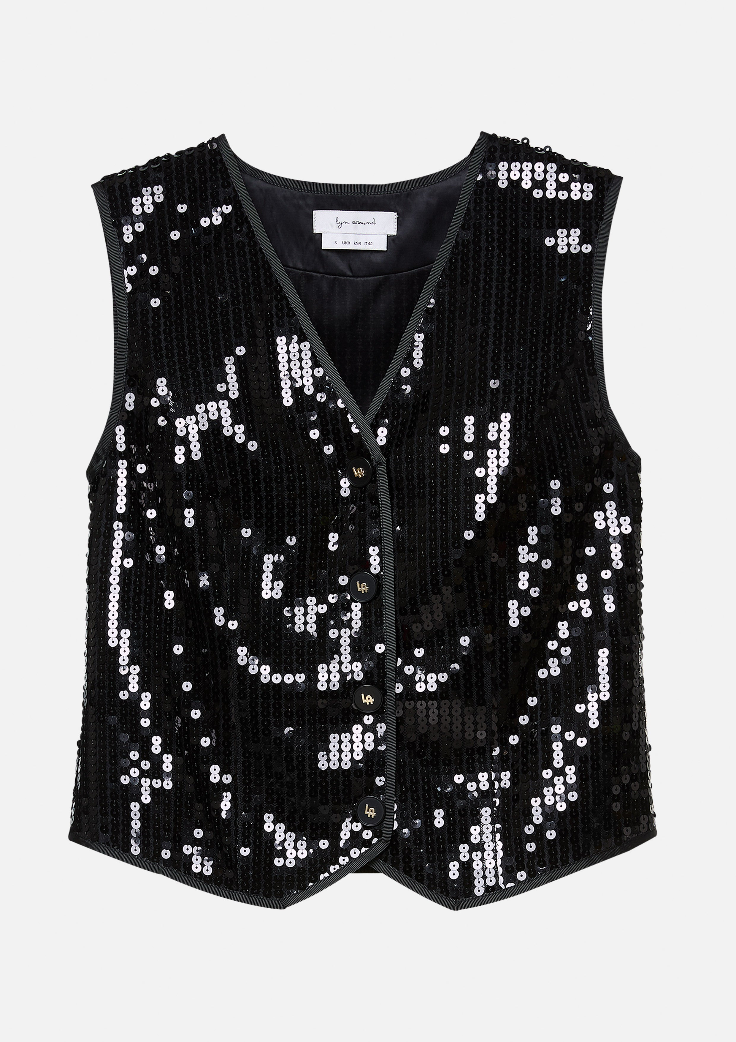 เสื้อคล้องคอผ้าตาข่ายแต่งเลื่อม คอลเลกชัน The Eyes of Jungle