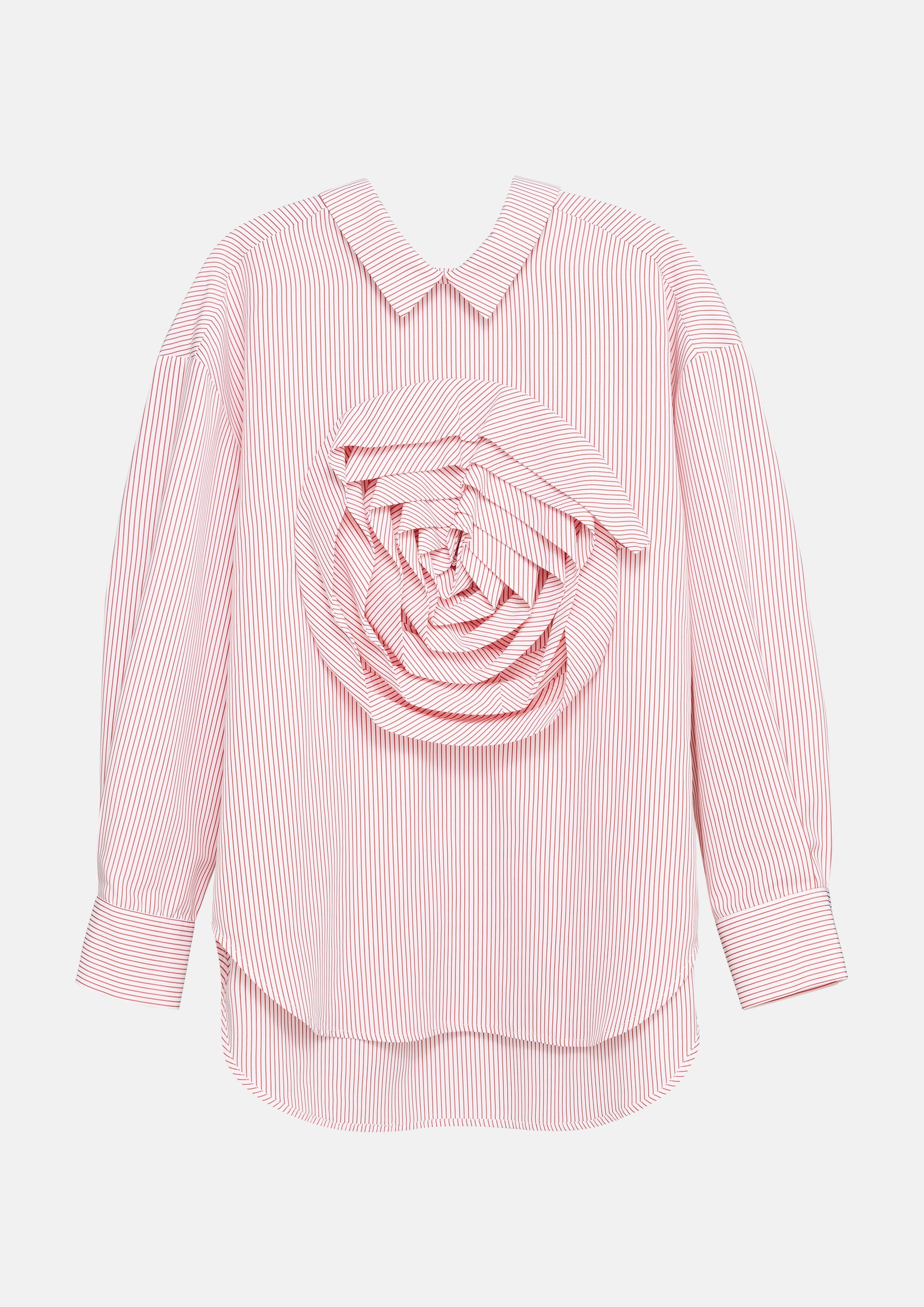 Rose Stripe Long Sleeve Shirt Ndoto Field