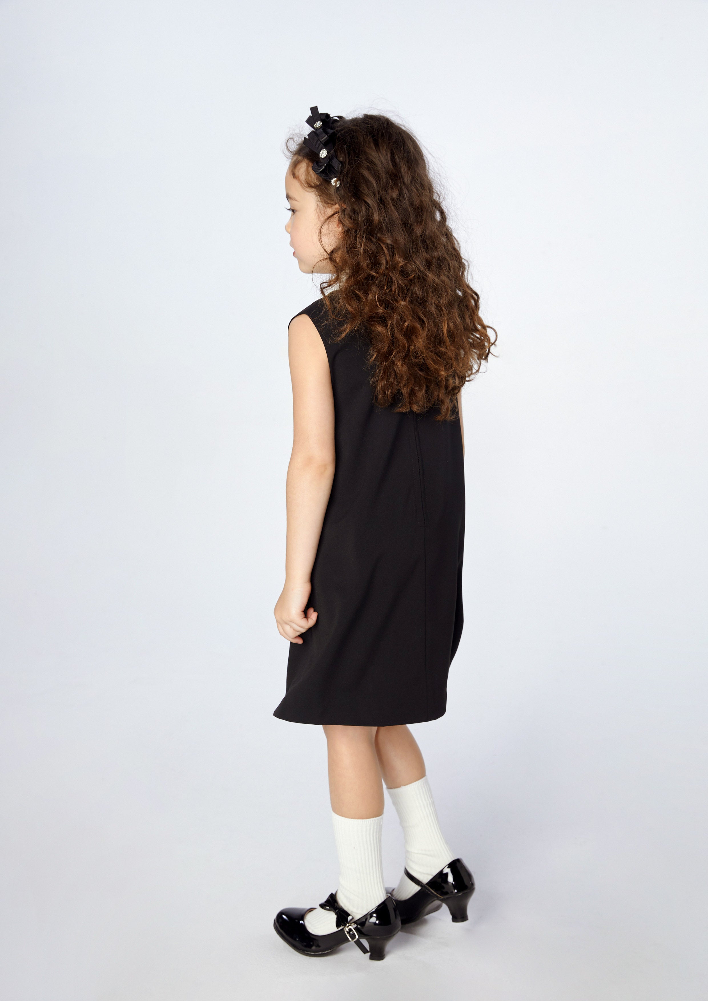 Leopard Patch Mini Dress For Girls Wild Encounters