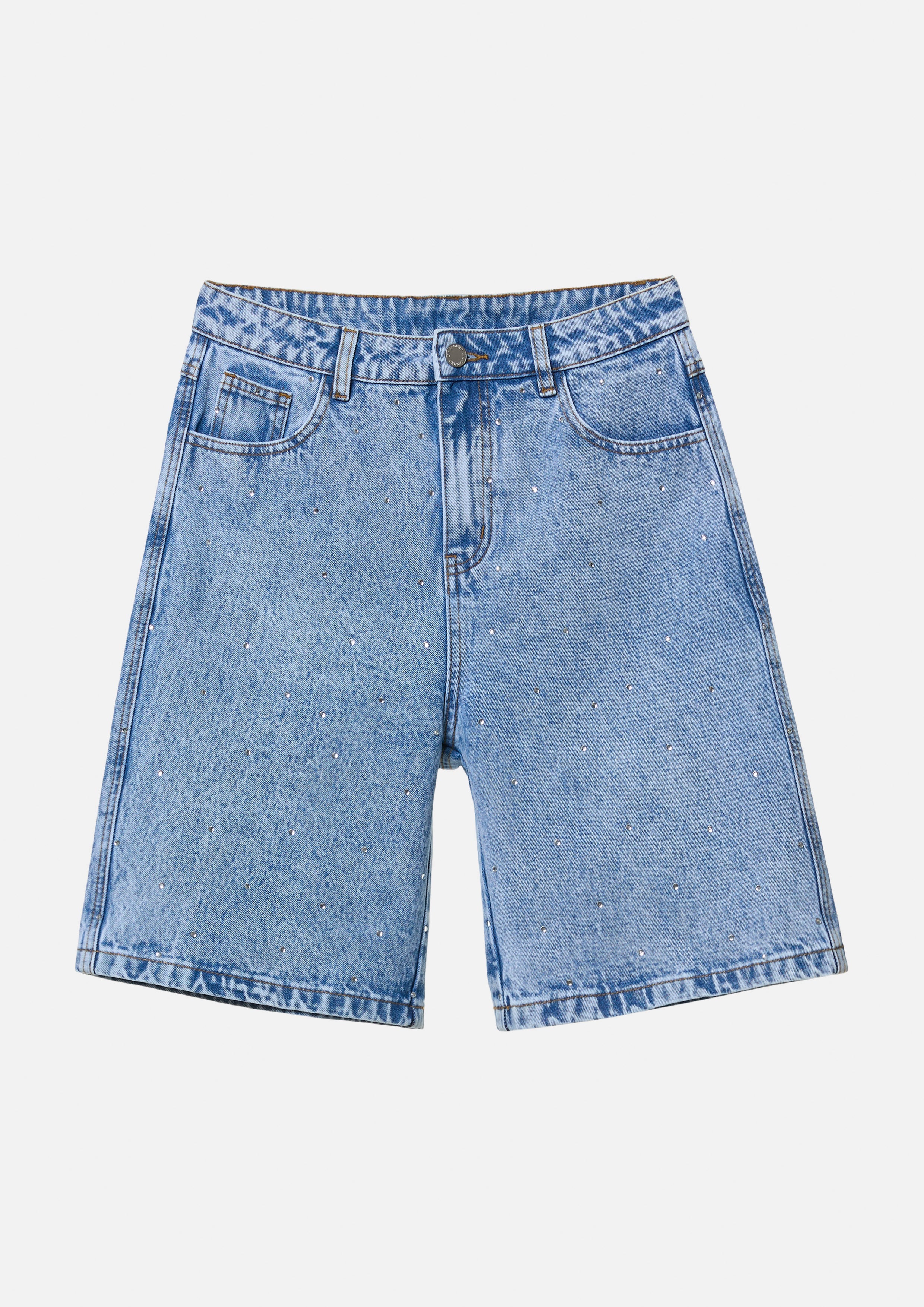 Denim Shorts Mist Through The Pine