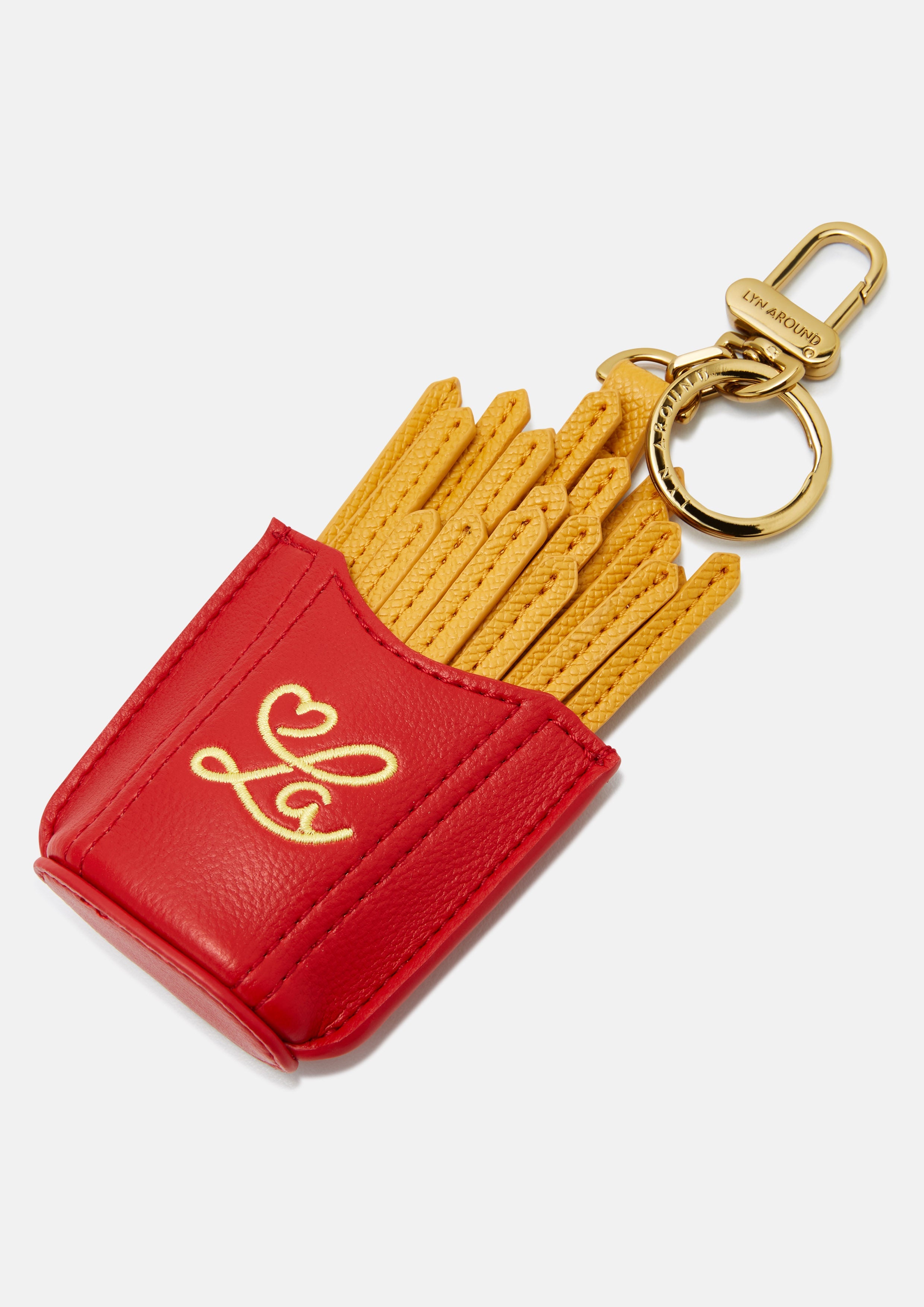 Frenchie Fries Keychain