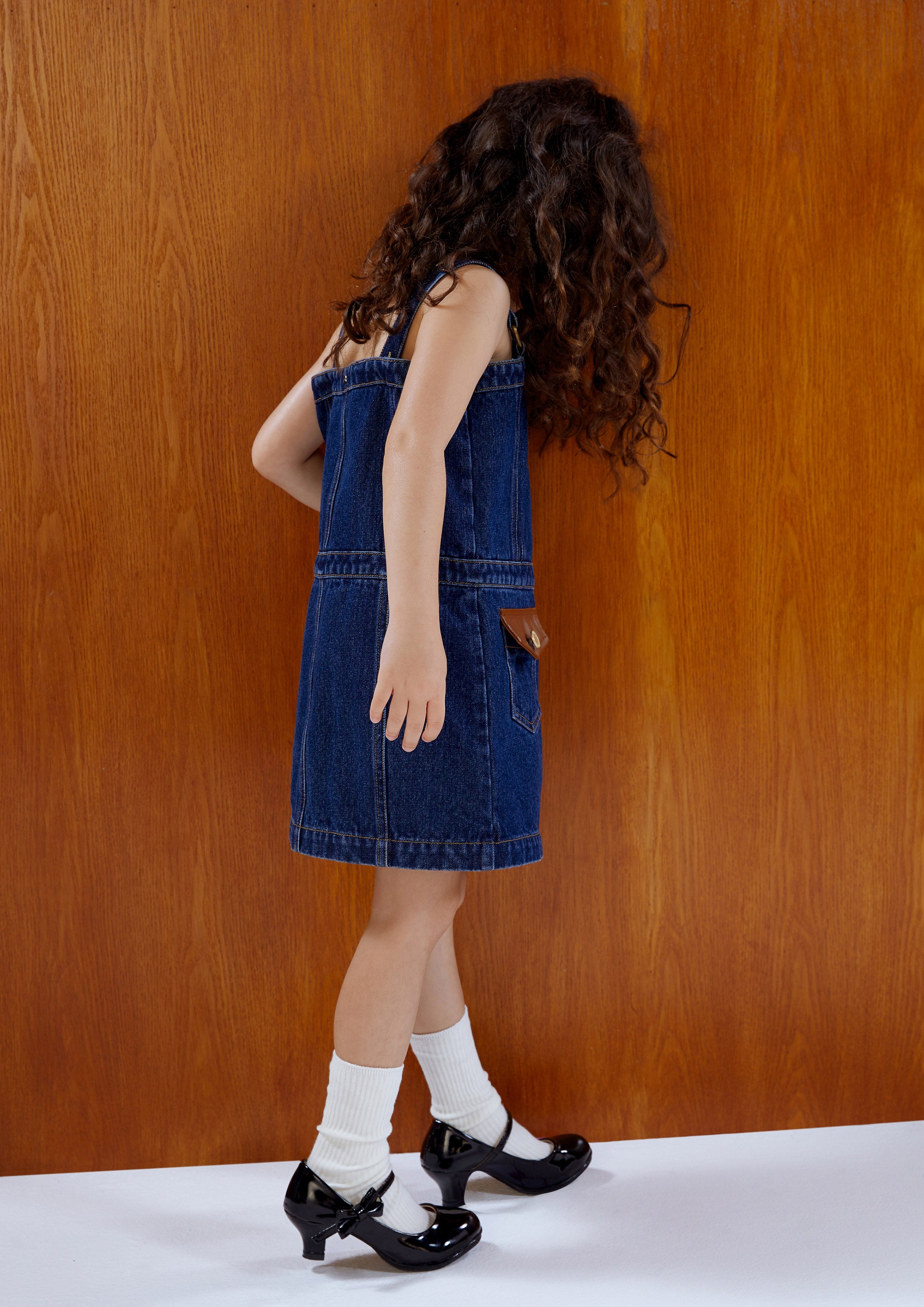 Denim Mini Dress For Girl Africa's Finest