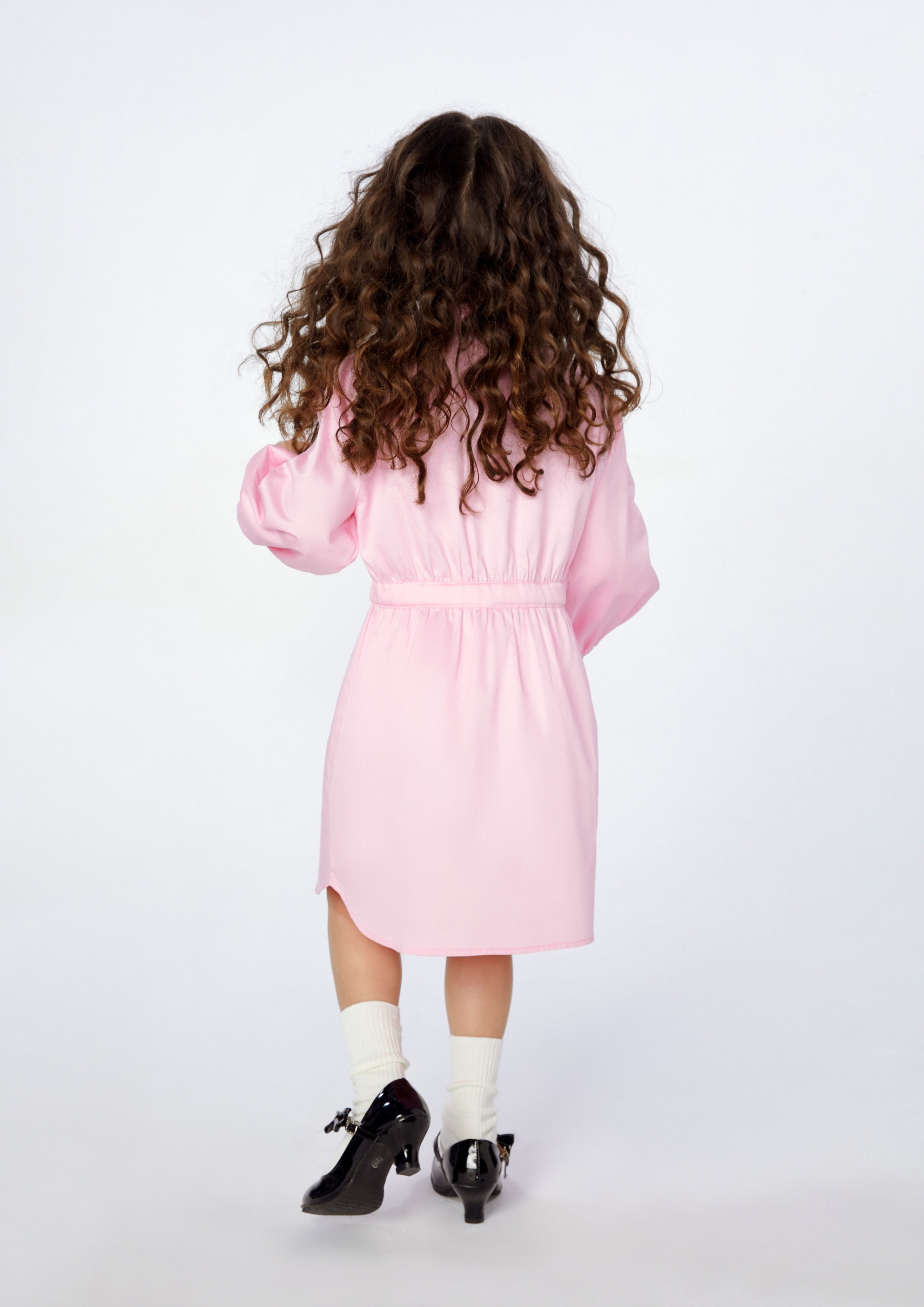 Long Sleeve Dress For Mini Girl Ndoto Field
