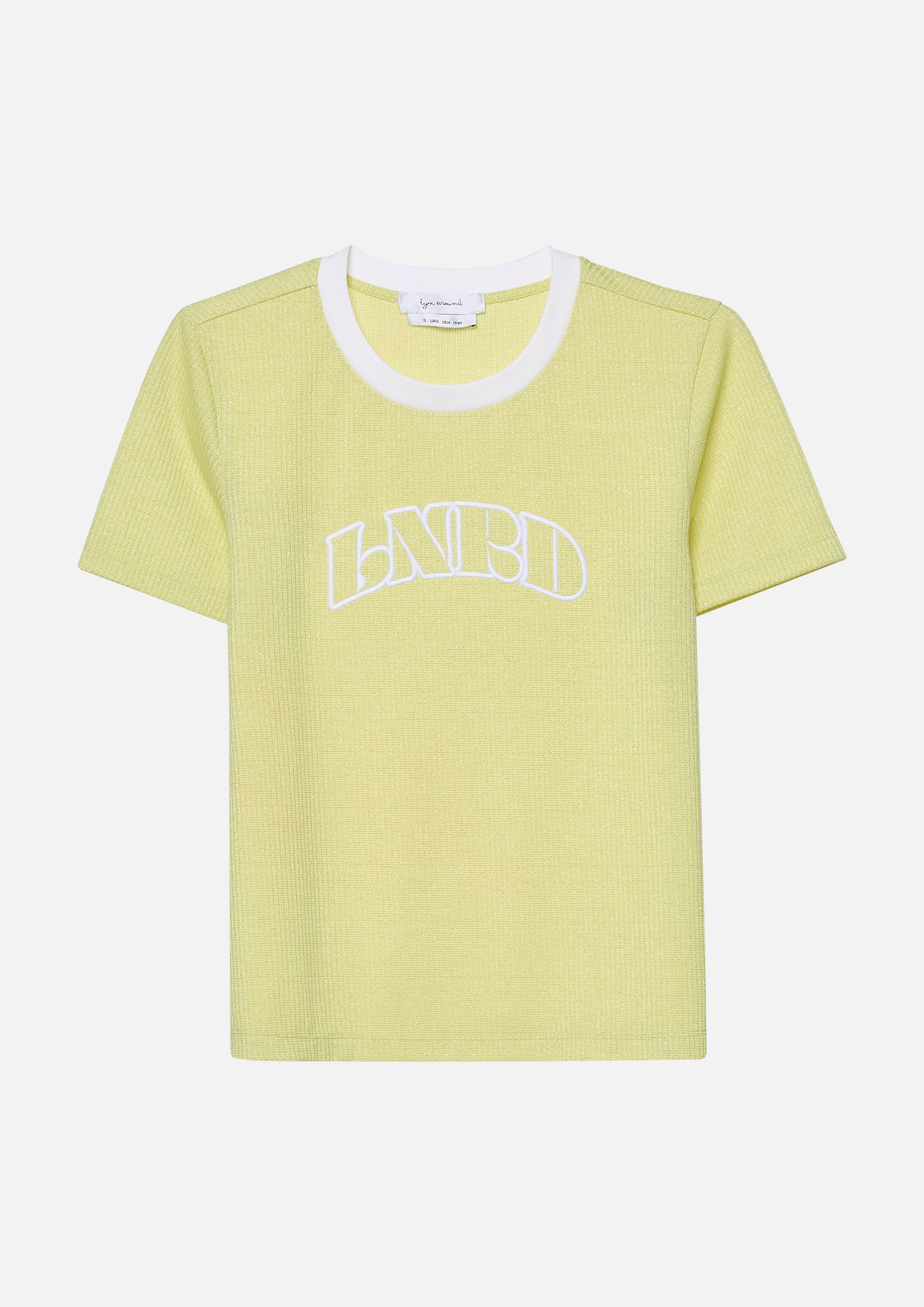 เสื้อแขนสั้นปักโลโก้