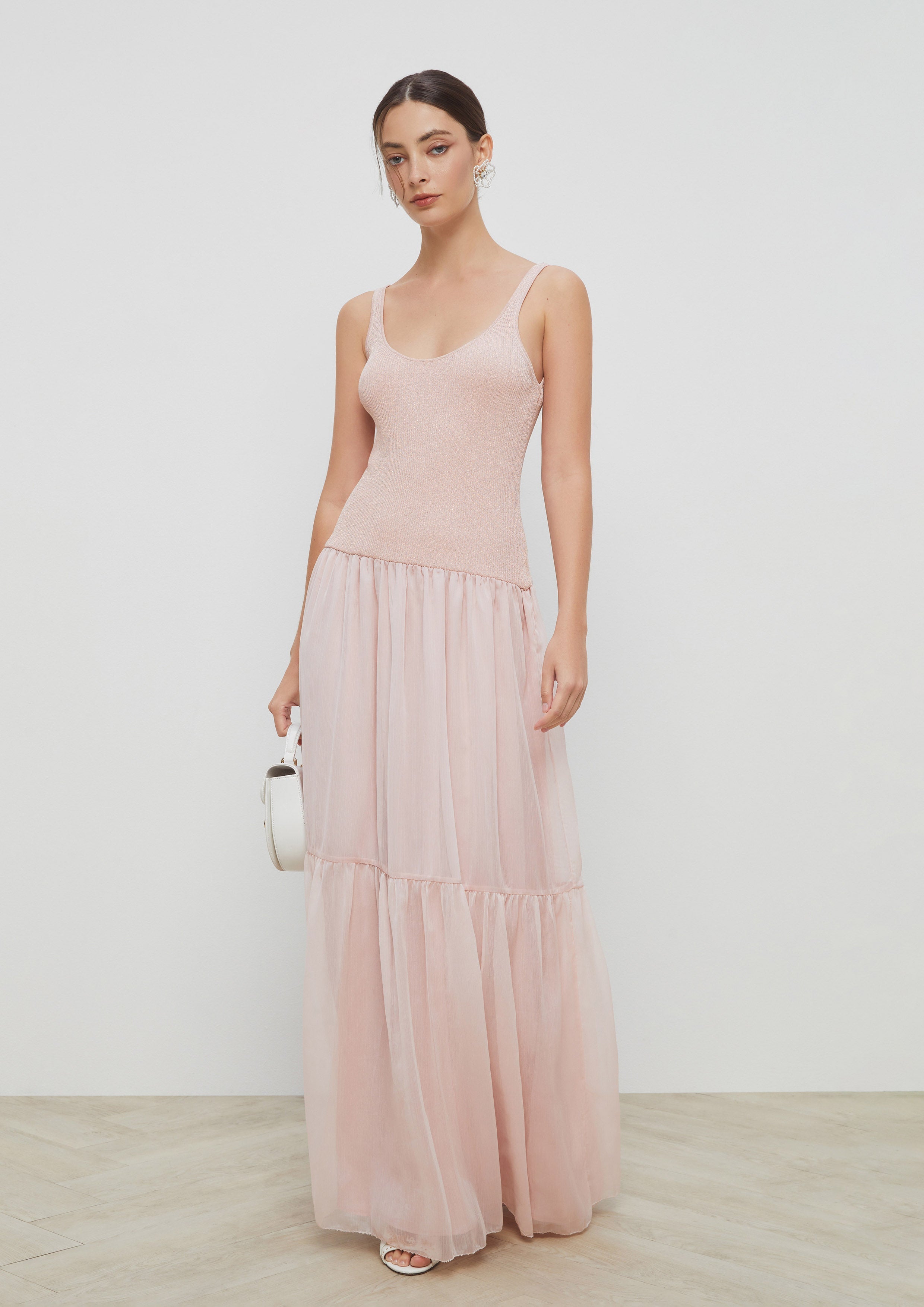 Tiered Skirt Dress Gladiator
