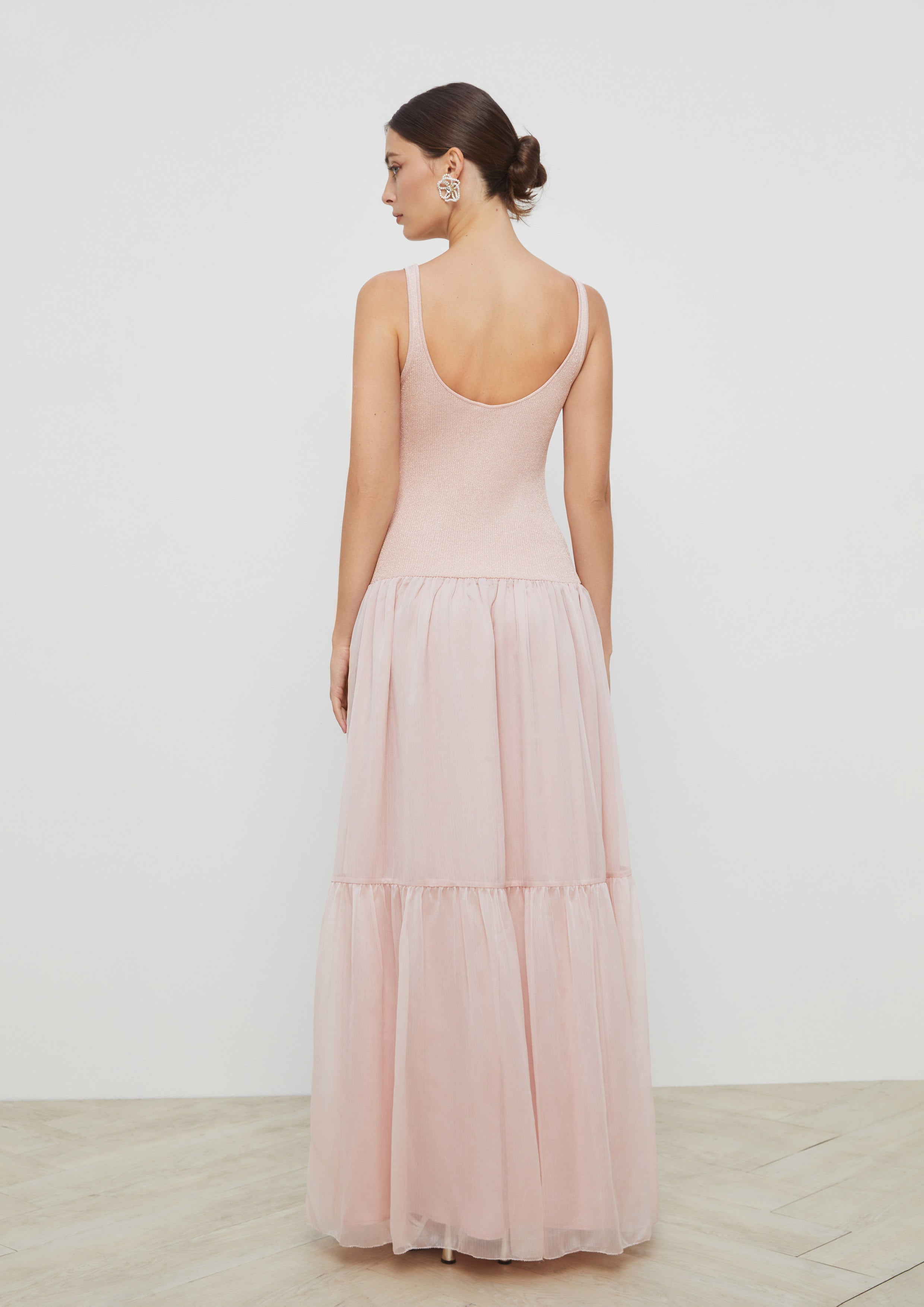 Tiered Skirt Dress Gladiator