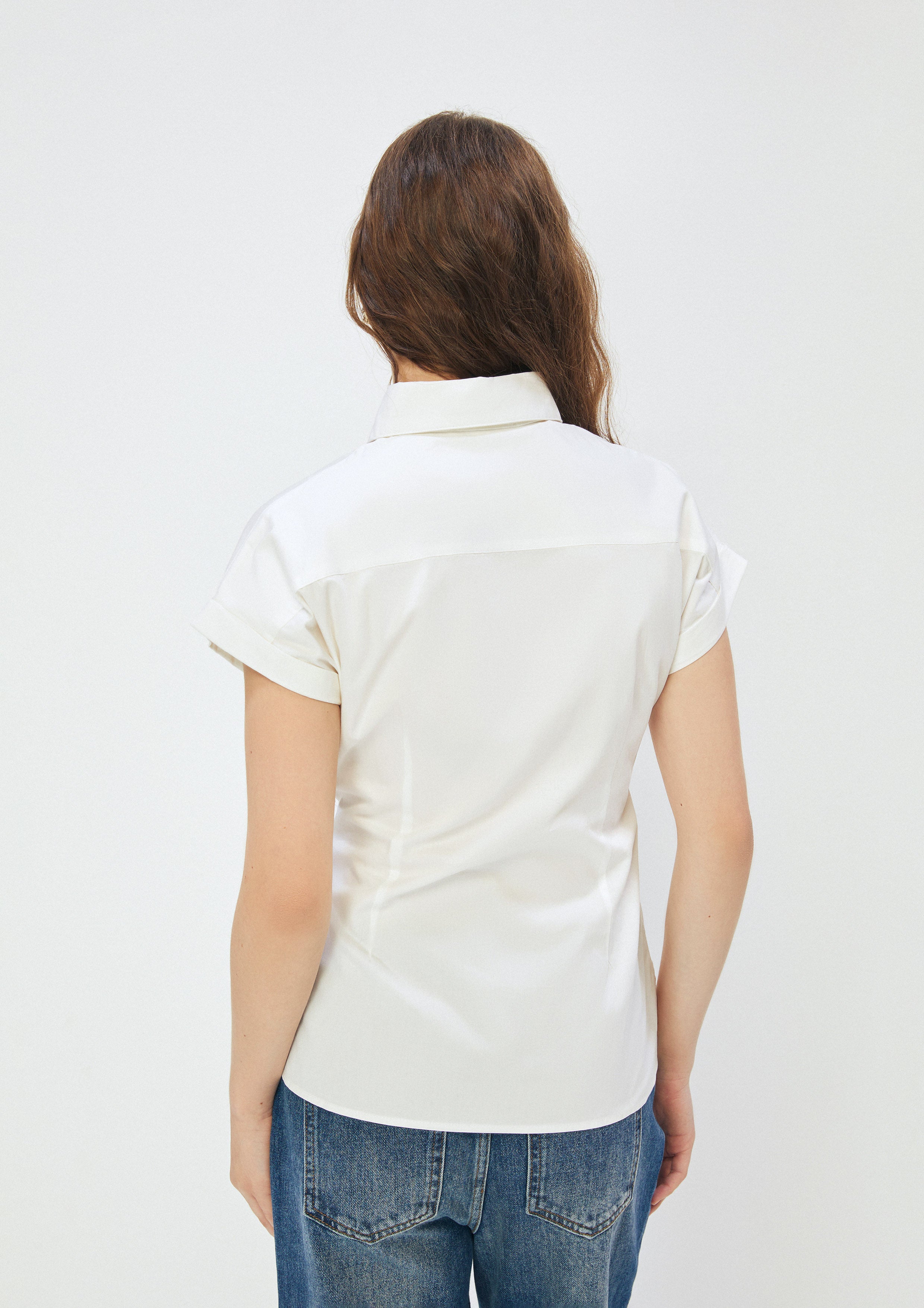 Wrap Short Sleeve Top Africa's Finest