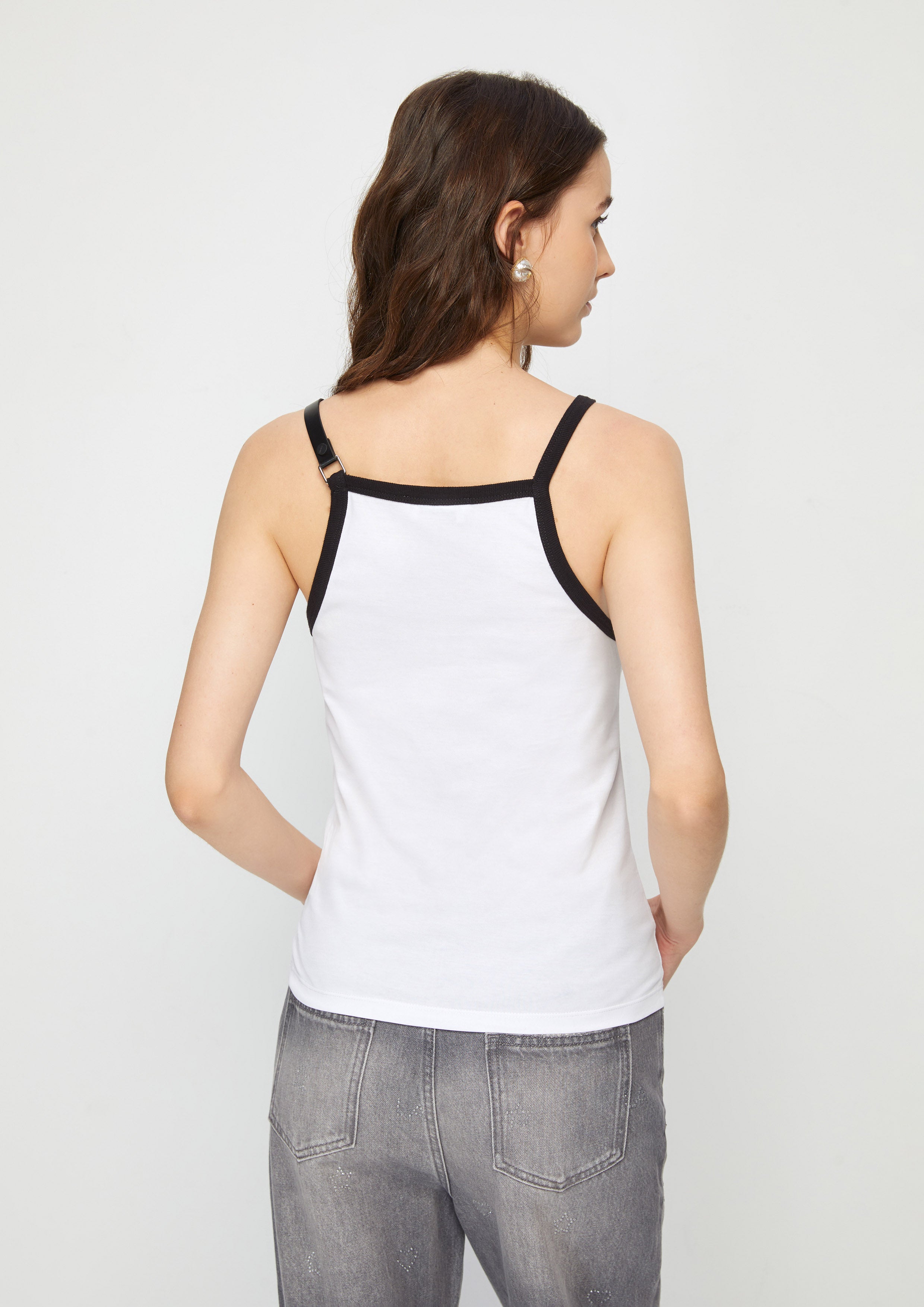 Buckle Cami Strap Top Twilight Odyssey