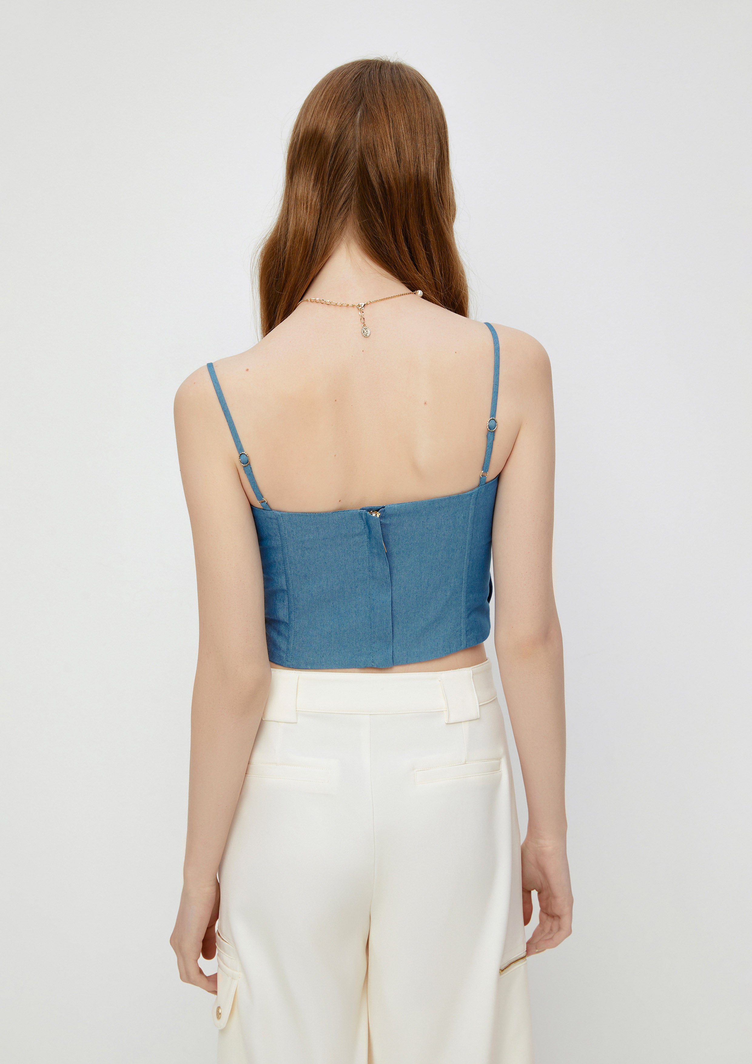 Spaghetti Strap Bow Top Roar Of Serengeti