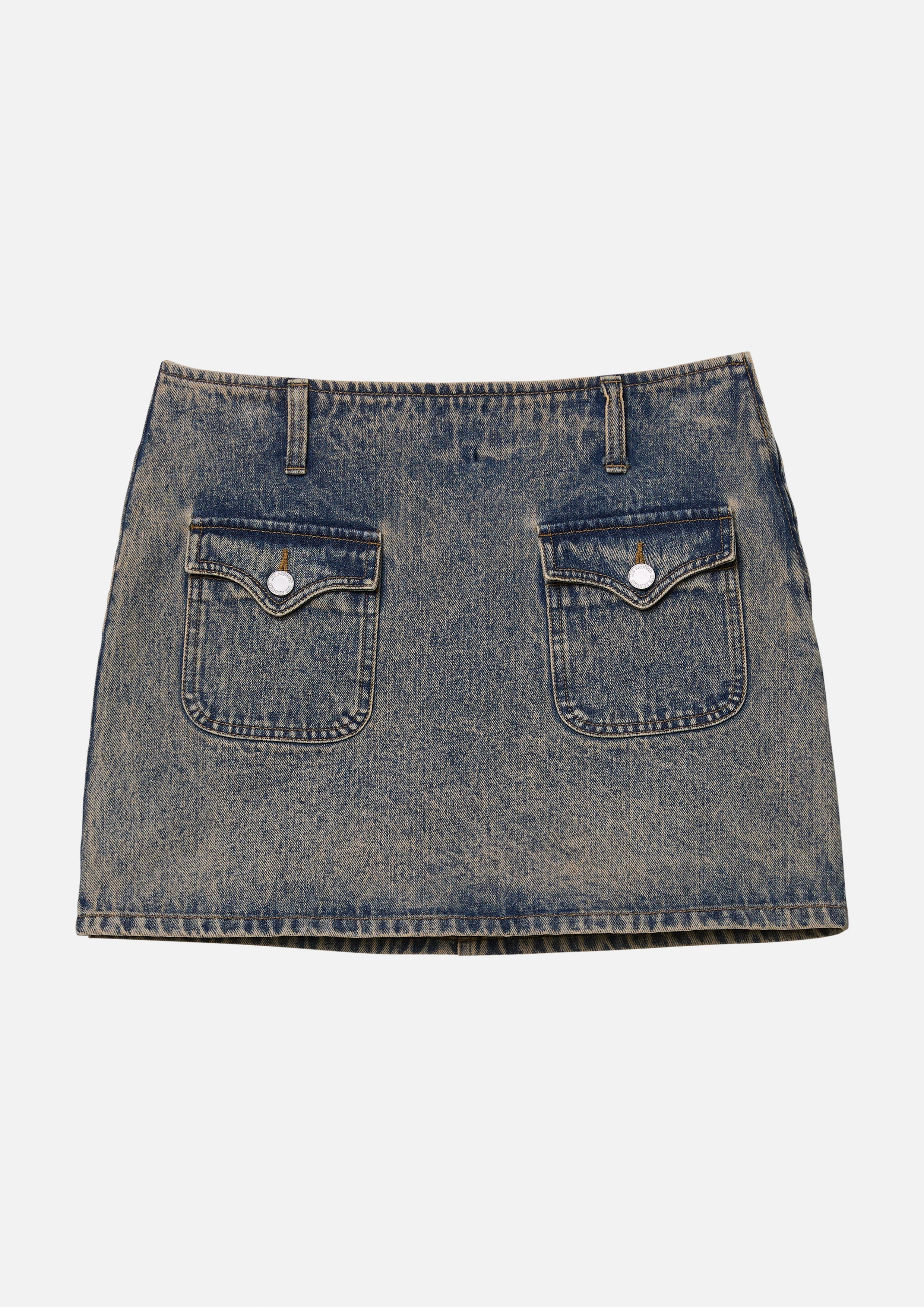 Denim Mini Skirt Don't Call It Cute