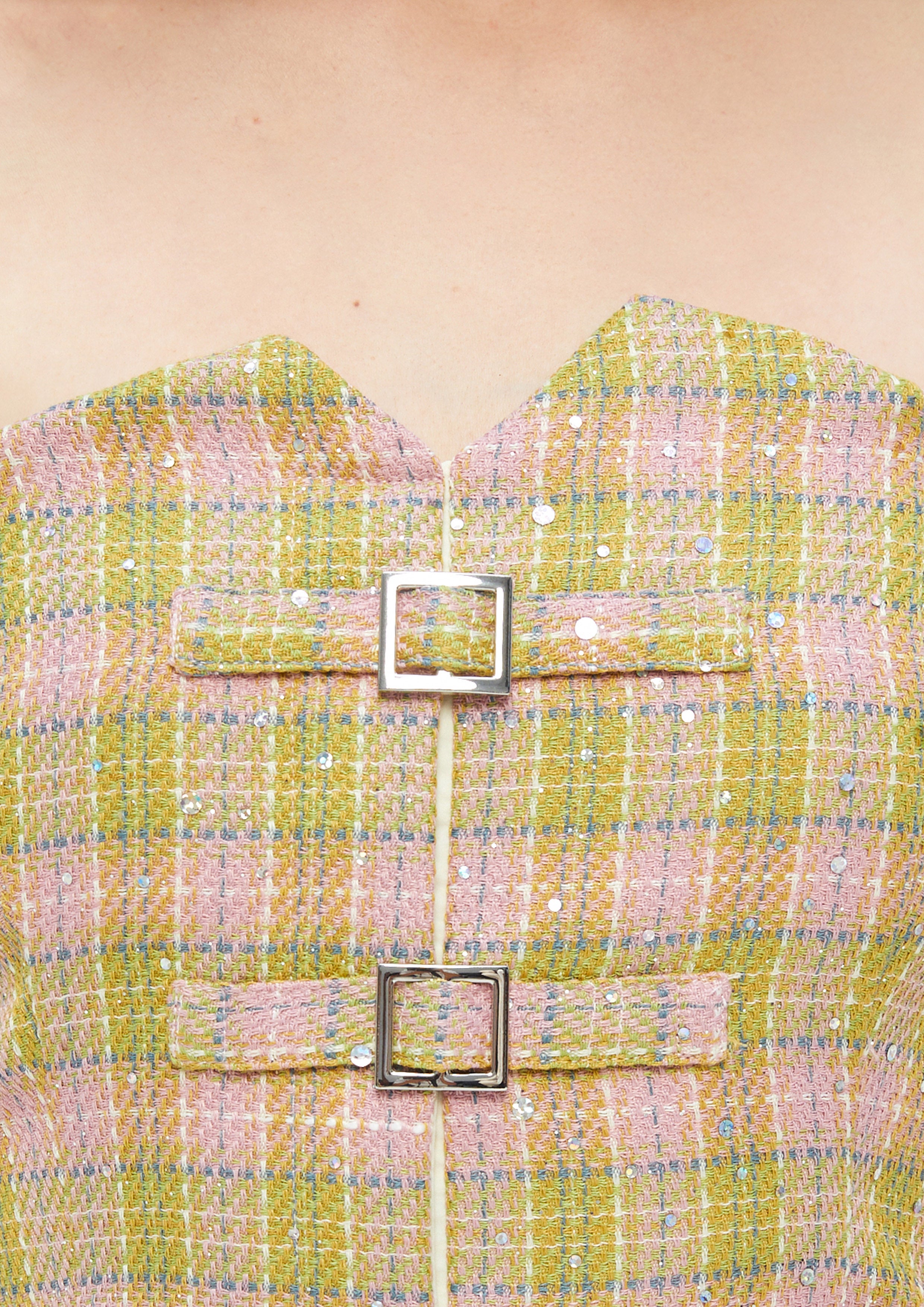 เสื้อเกาะอกผ้าทวีด คอลเลกชัน Woodland Wonderlust