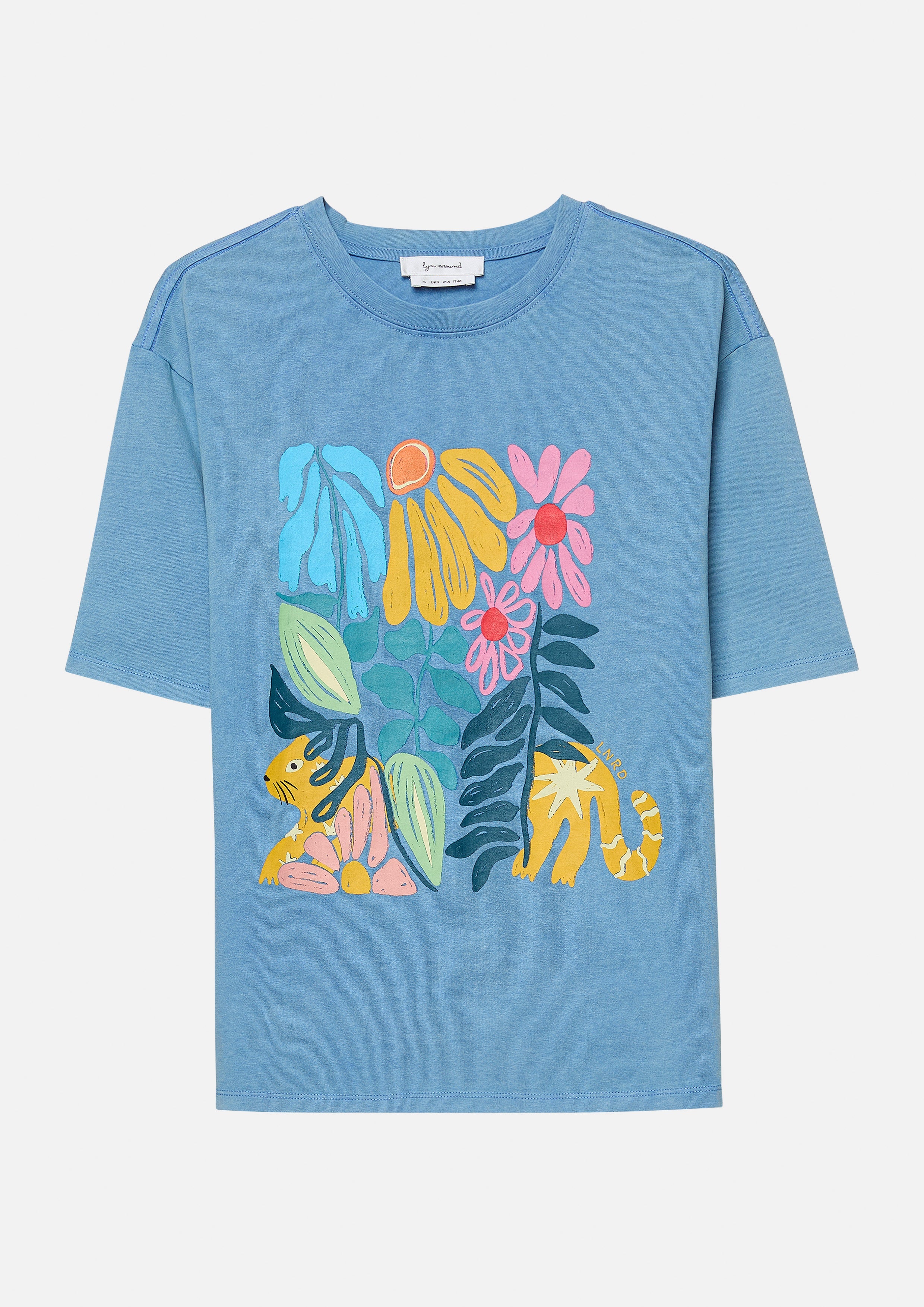 เสื้อยืดแขนสั้นพิมพ์ลาย คอลเลกชัน Enchaned Forest