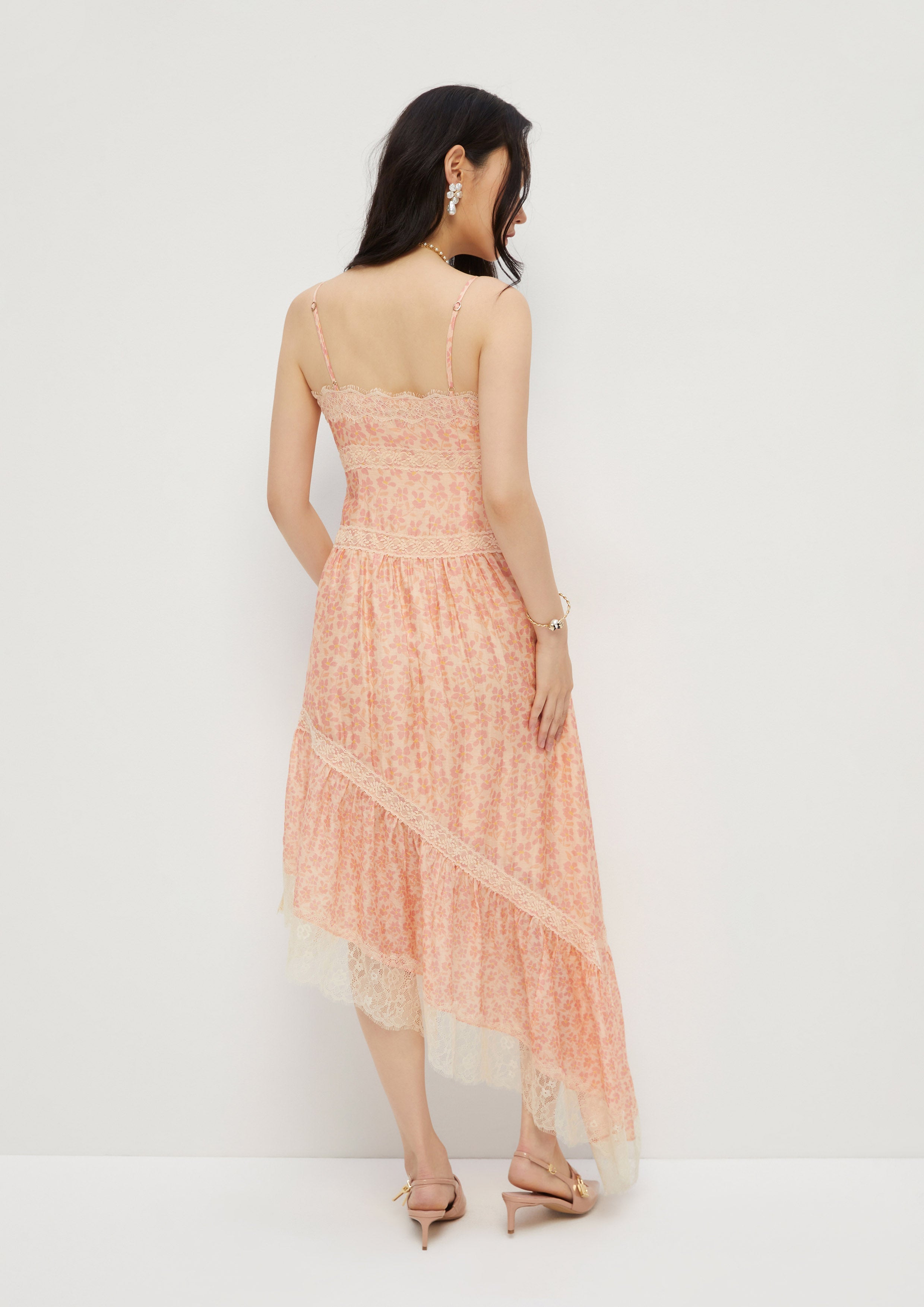 Floral Print Cami Dress Amid Bloom and Savannah