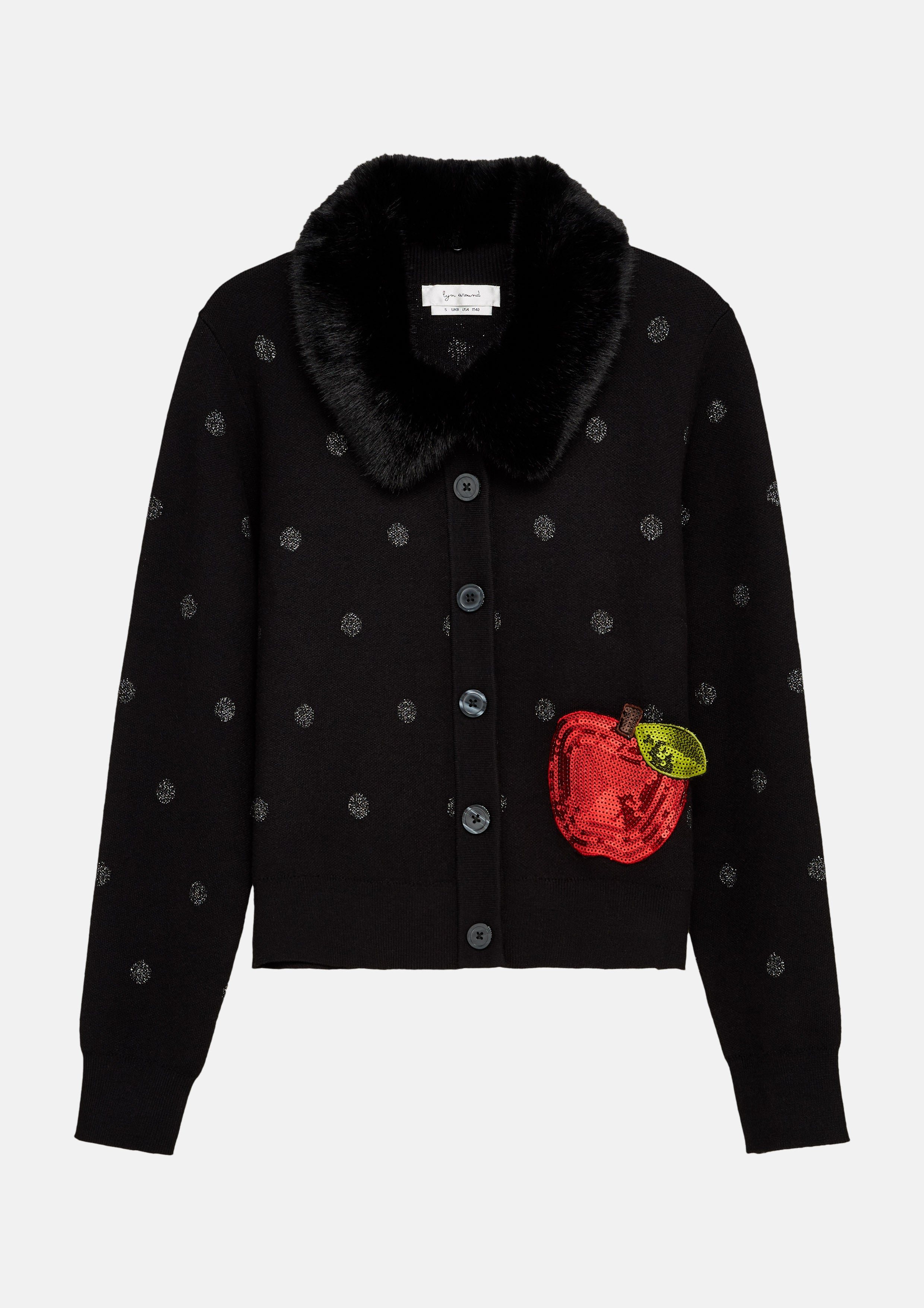 เสื้อคาร์ดิแกนคอเสื้อแต่งเฟอร์ คอลเลกชัน Adam's Lust