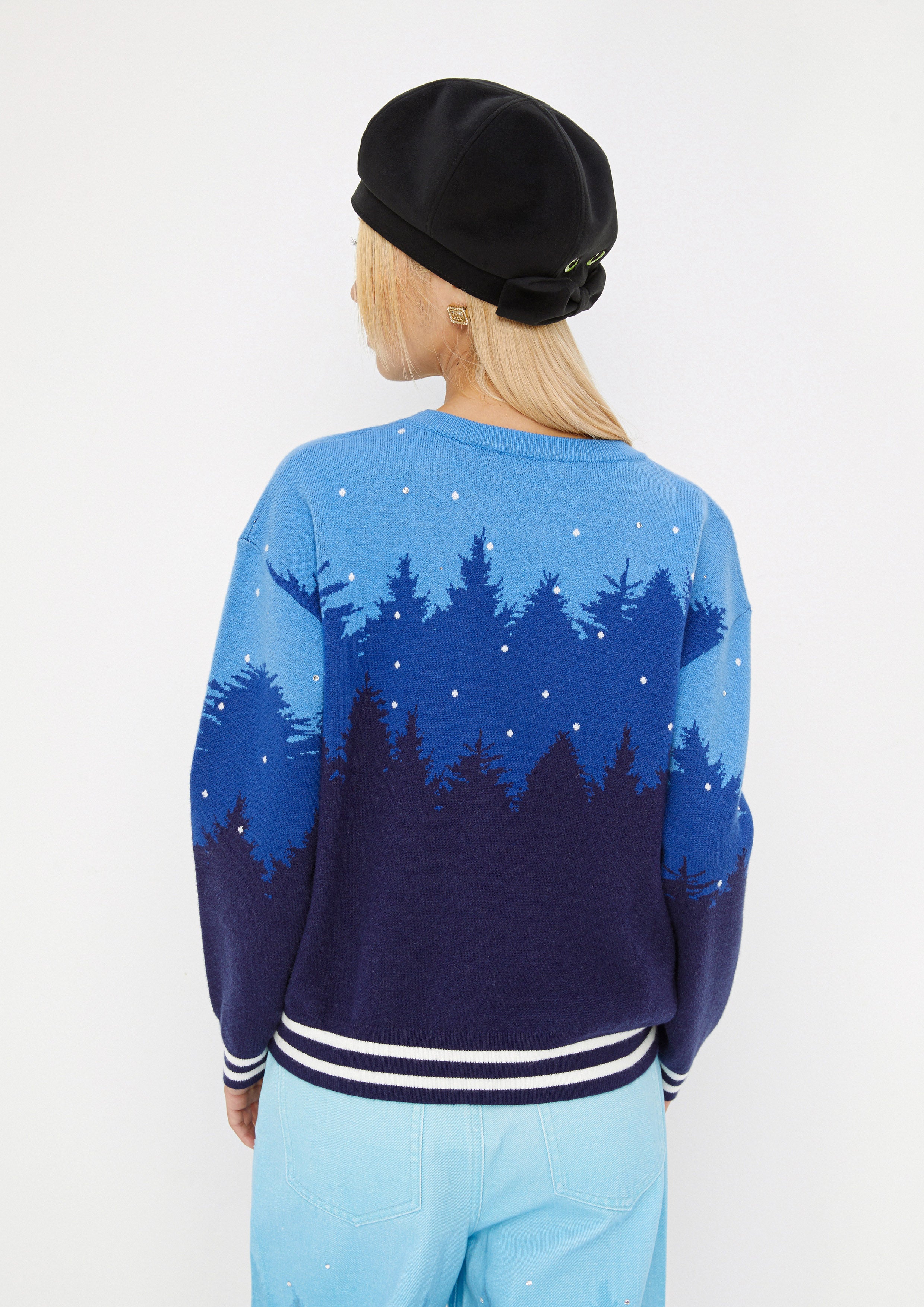 Pine Long Sleeve Pullover Mist Through The Pine