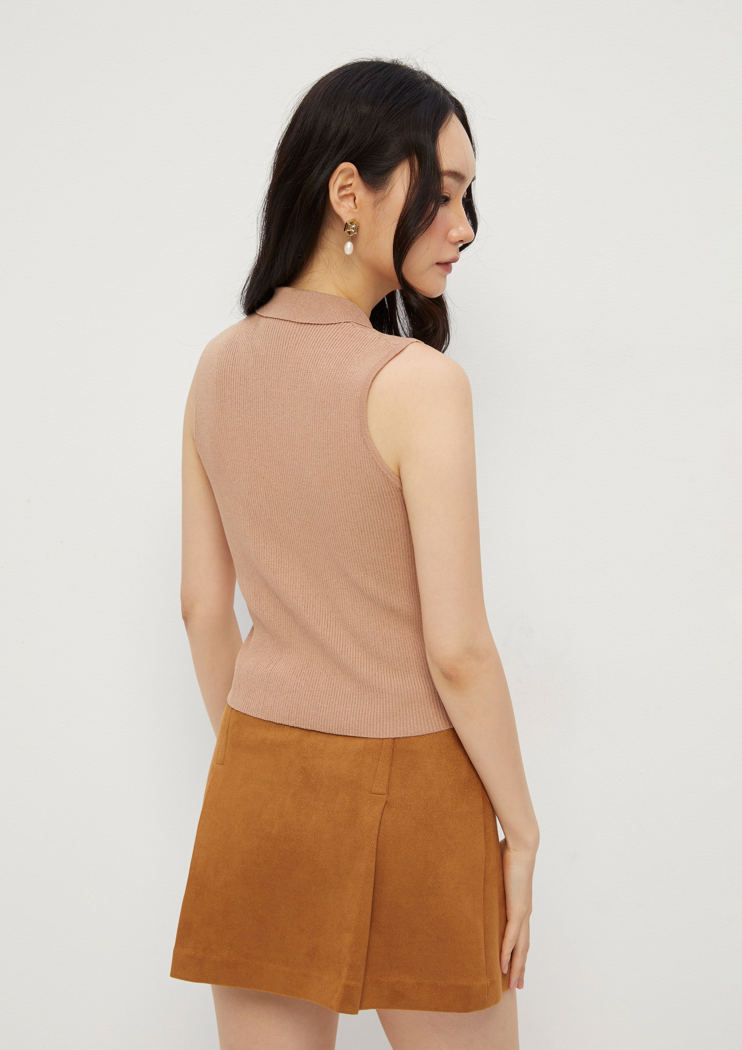 Knitted Sleeveless Top Don't Call It Cute