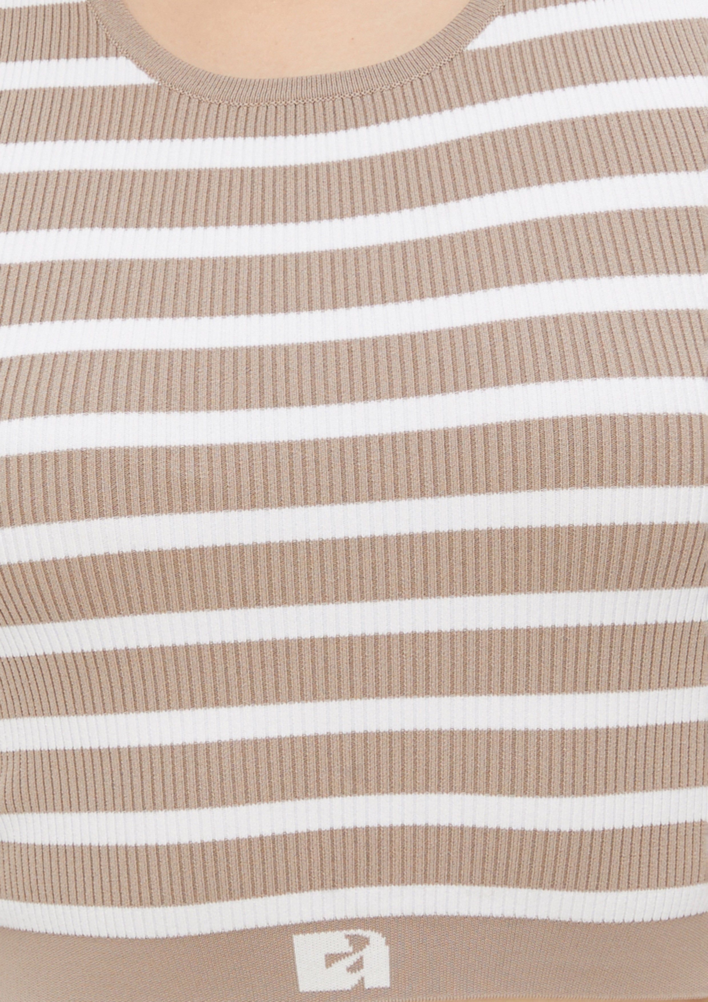Knitted Stripe Sleeveless Top Don't Call It Cute
