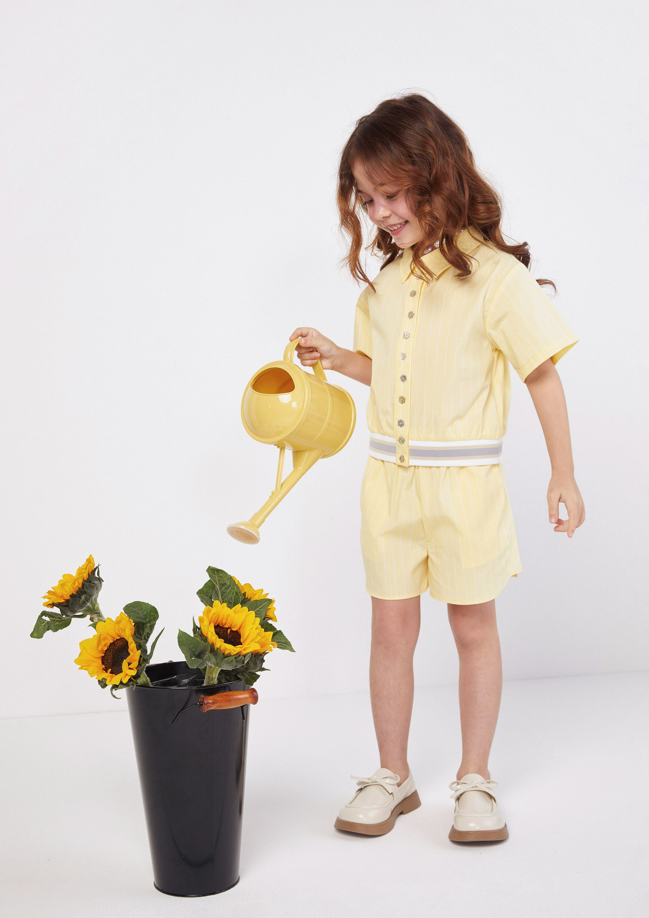 Short Sleeved Striped Shirt for Girls Urban Retreat