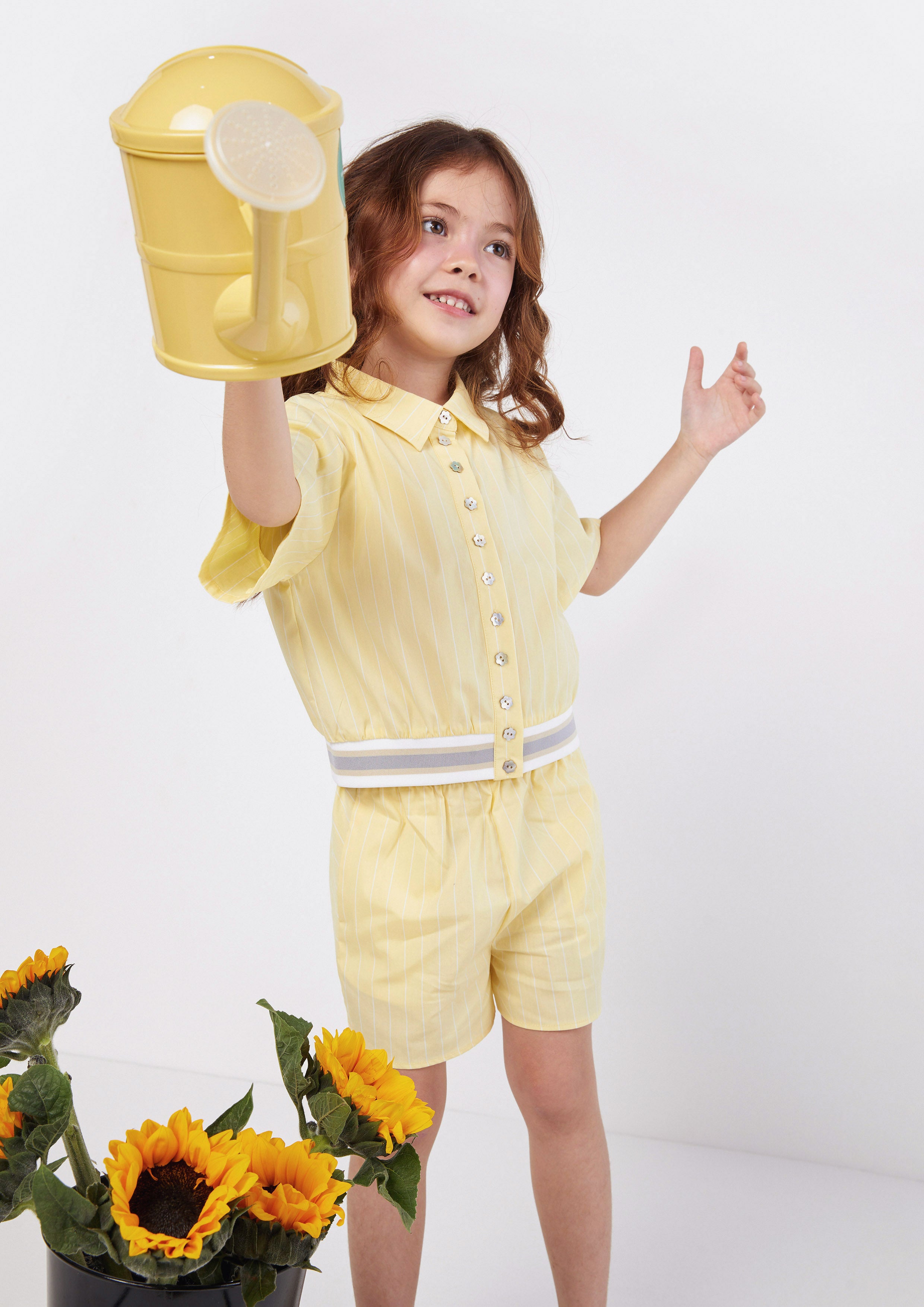 Short Sleeved Striped Shirt for Girls Urban Retreat