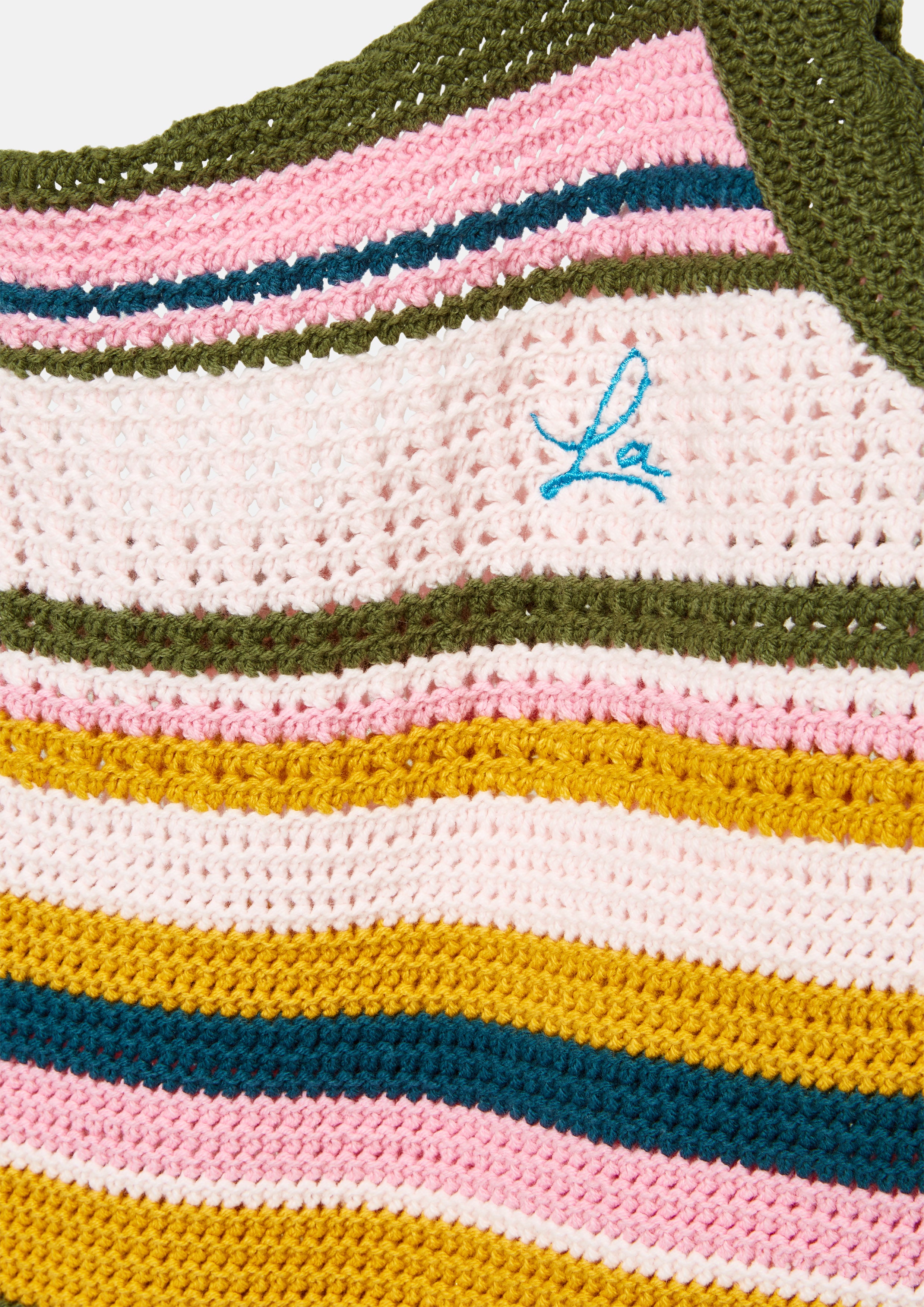 เสื้อกล้าม ถักโครเชต์ ลายทาง Ember Mirage