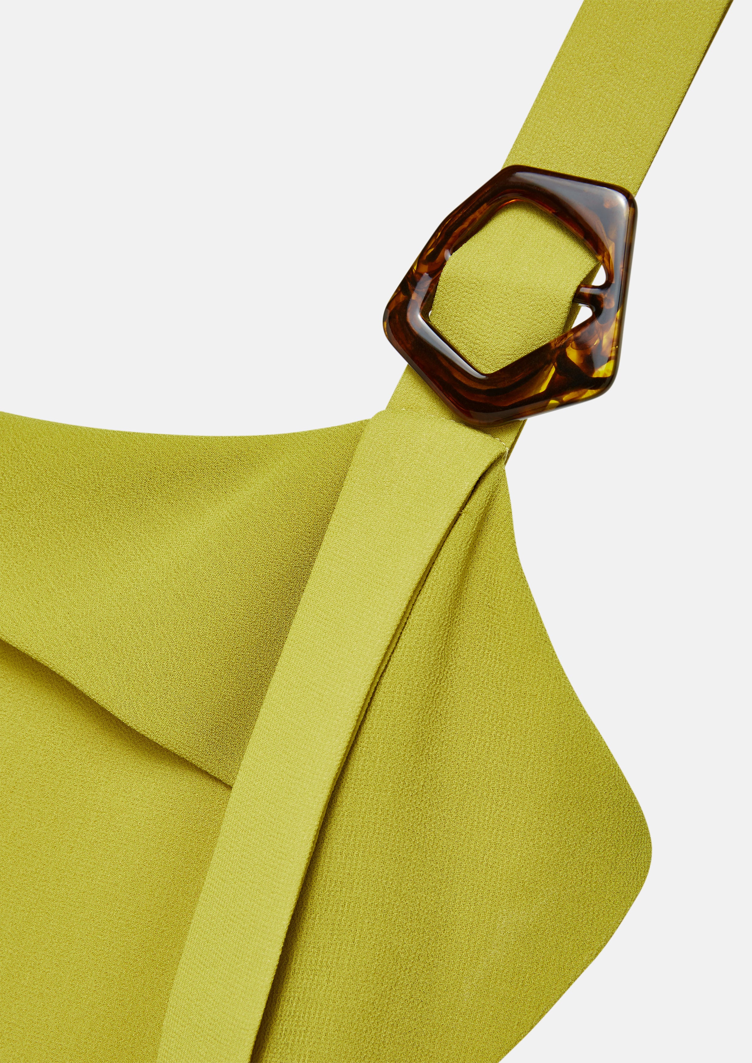 Asymmetric Strap Detail A-Line Dress Ember Mirage