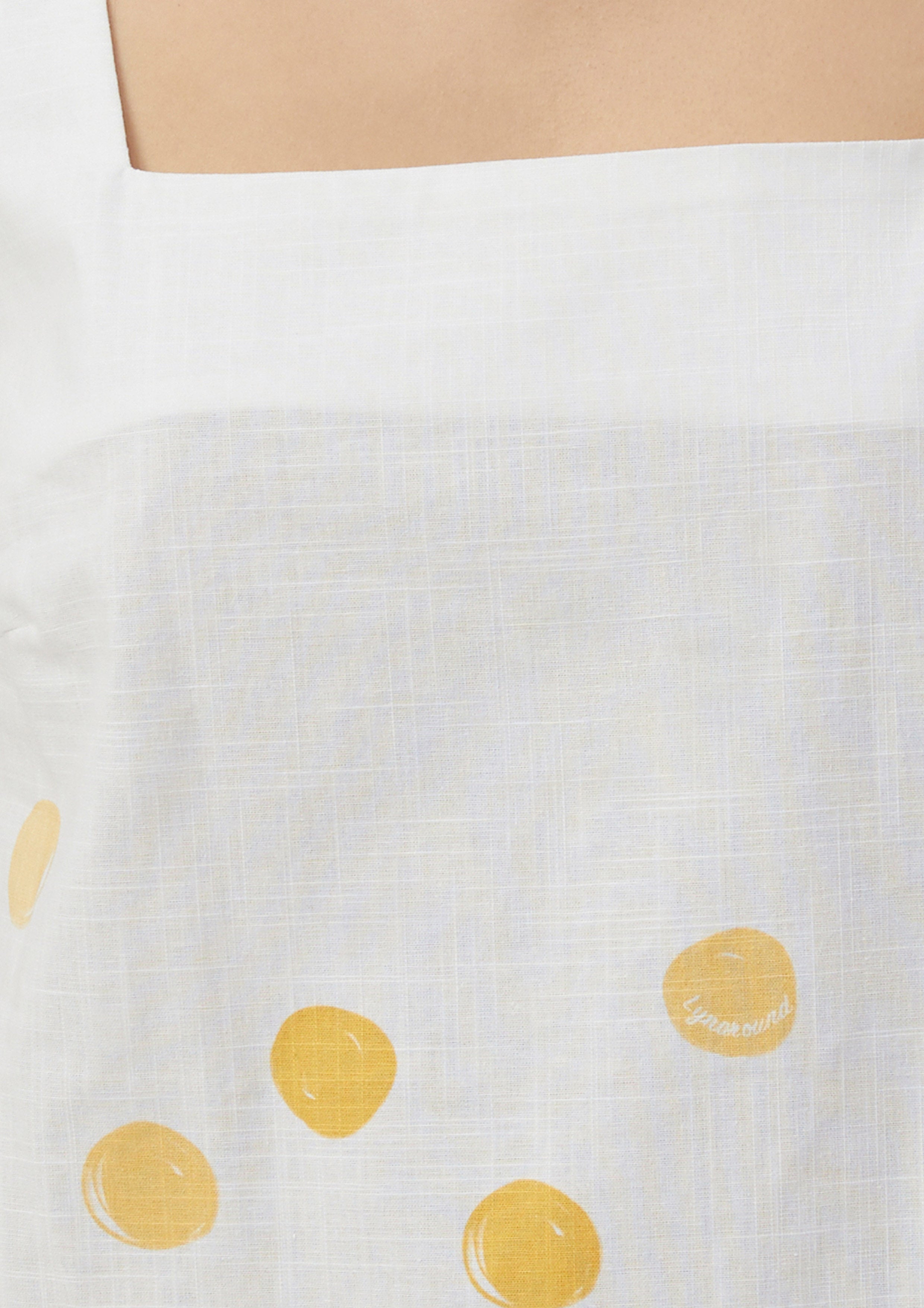 เสื้อสายเดี่ยว พิมพ์ลายเปลวไฟและลายจุด Ember Mirage