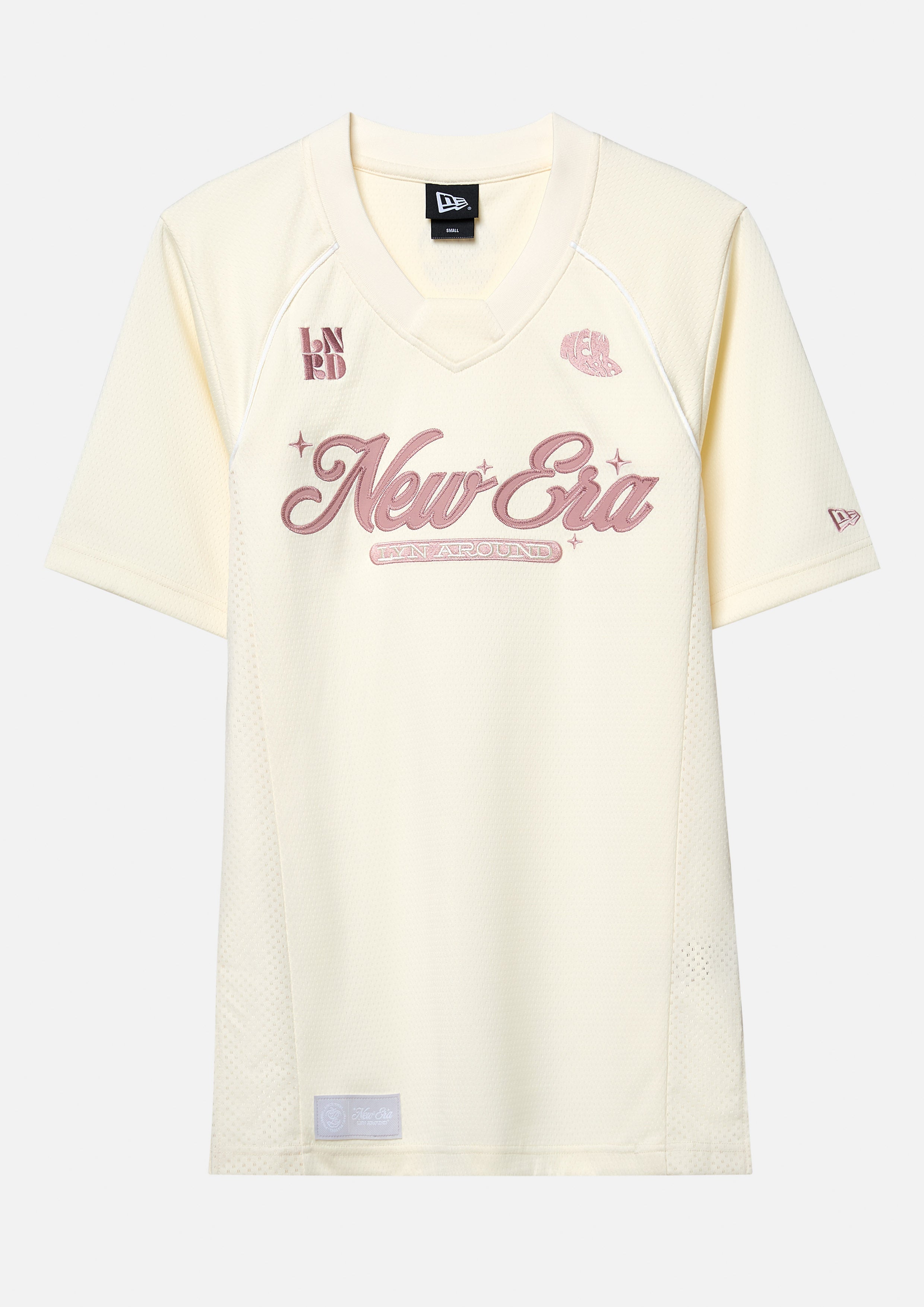 เสื้อ ทรงเจอร์ซี่ ผ้าตาข่าย LA x New Era